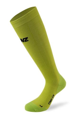 Lenz Compression Socks 2.0 - merino lime (Grösse: M) von Lenz