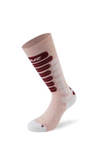 Lenz Skiing kids 2.0 Merino Softtec - pink/white/red (Grösse: 27-30) von Lenz