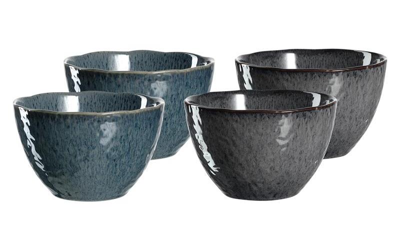 LEONARDO Dekoschale »Matera Ø 15 cm 4 Stück, Blau/Anthrazit« LEONARDO Dekoschale »Matera Ø 15 cm 4 Stück, Blau/Anthrazit« von Leonardo