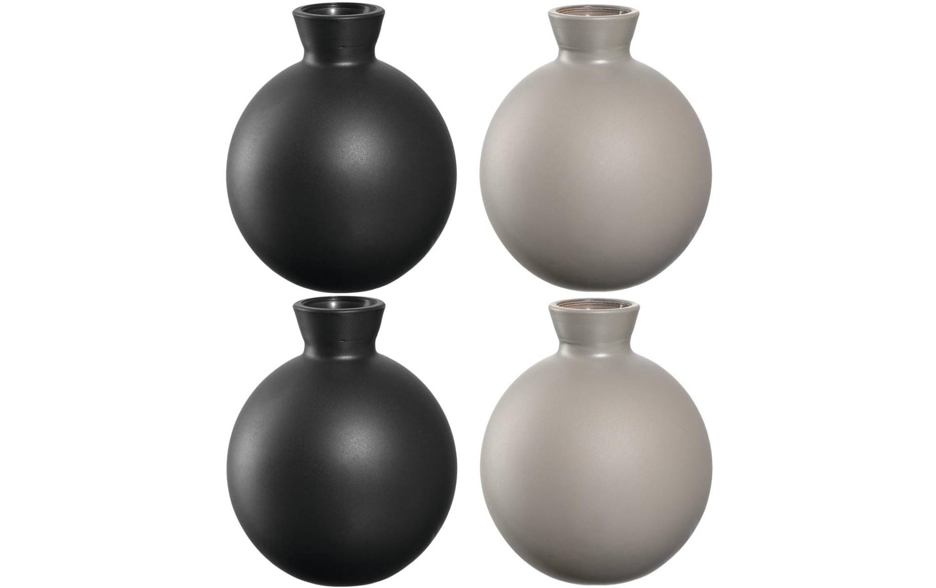 LEONARDO Dekovase »Vase Casolare 9 cm, Grau/S« von Leonardo