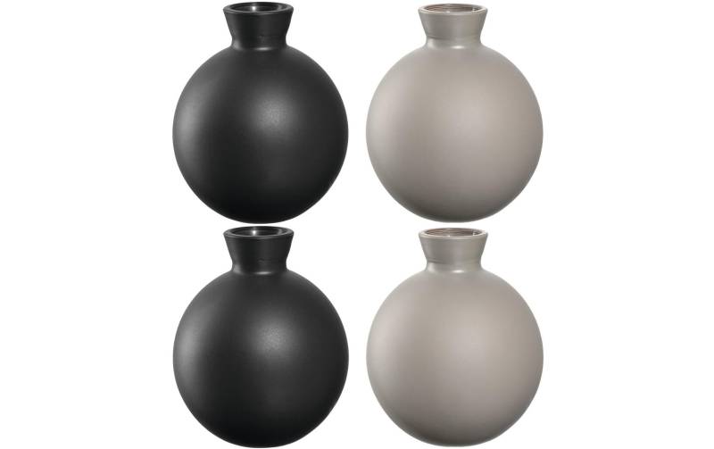 LEONARDO Dekovase »Vase Casolare 9 cm, Grau/S« von Leonardo