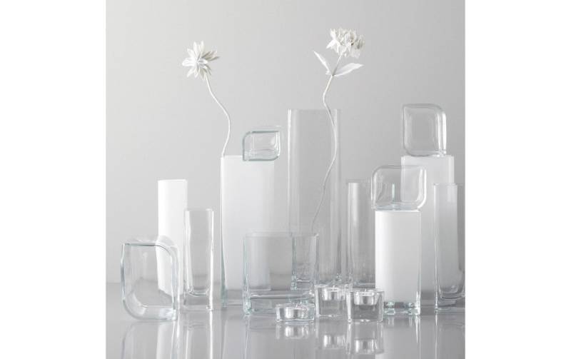 LEONARDO Dekovase »Vase Lucca 20 cm Weiss« von Leonardo