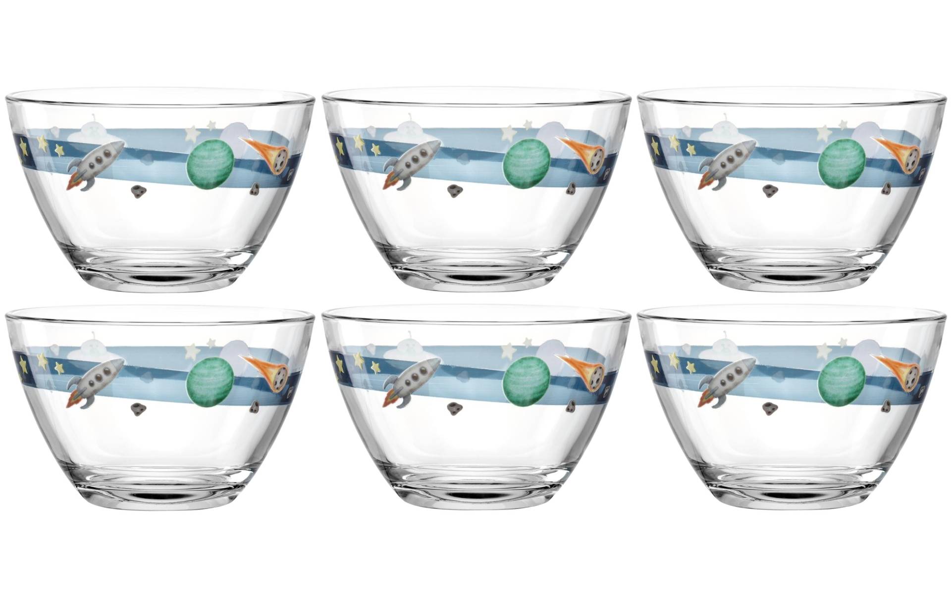 LEONARDO Dessertschale »Avventura 400 ml, 6 Stück, Weltall«, 6 tlg., aus Glas LEONARDO Dessertschale »Avventura 400 ml, 6 Stück, Weltall«, 6 tlg., aus Glas von Leonardo