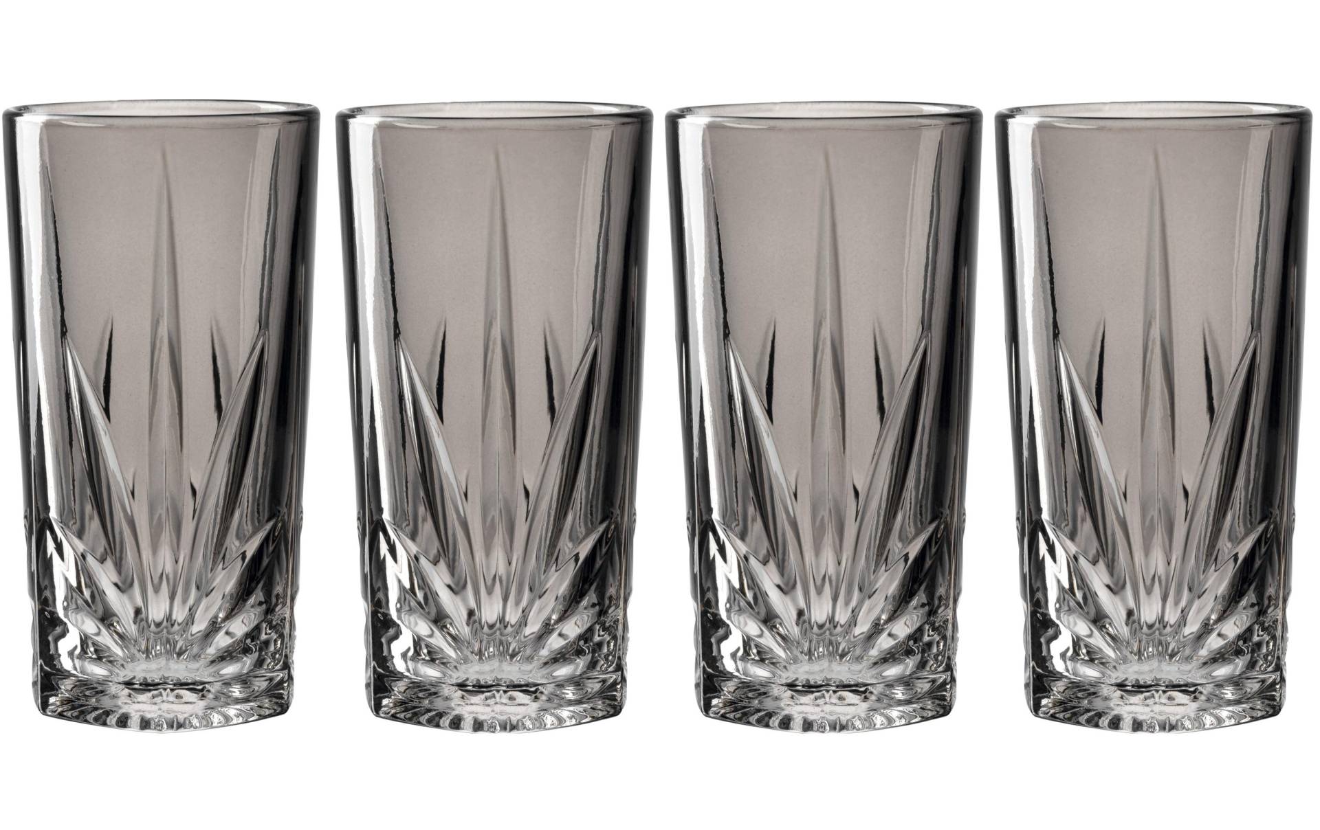 LEONARDO Longdrinkglas »Capri 390ml grau«, (4 tlg.) von Leonardo