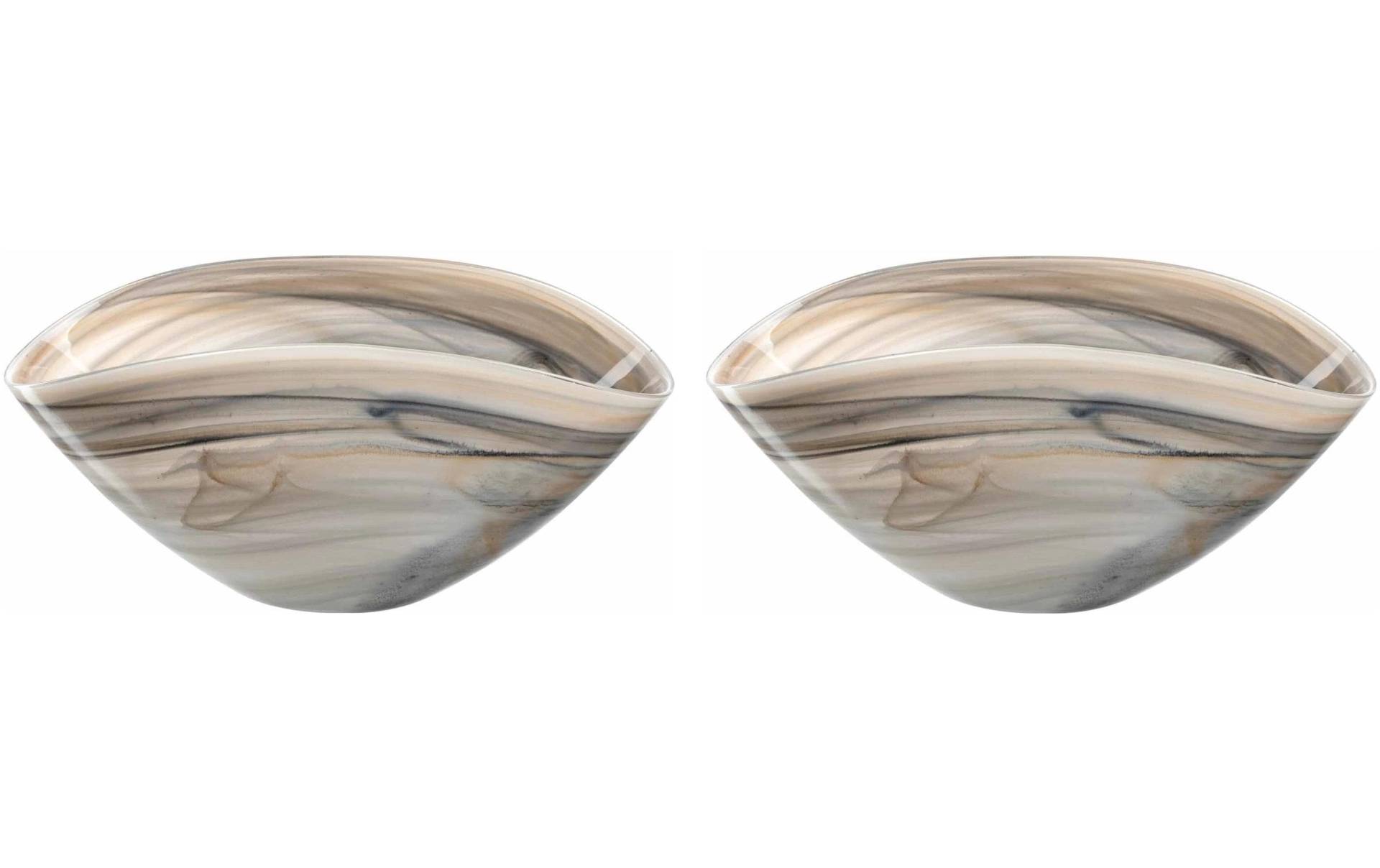LEONARDO Schale »Alabastro 27 x 15 cm, 2 Stück, Beige«, 2 tlg., aus Glas LEONARDO Schale »Alabastro 27 x 15 cm, 2 Stück, Beige«, 2 tlg., aus Glas von Leonardo