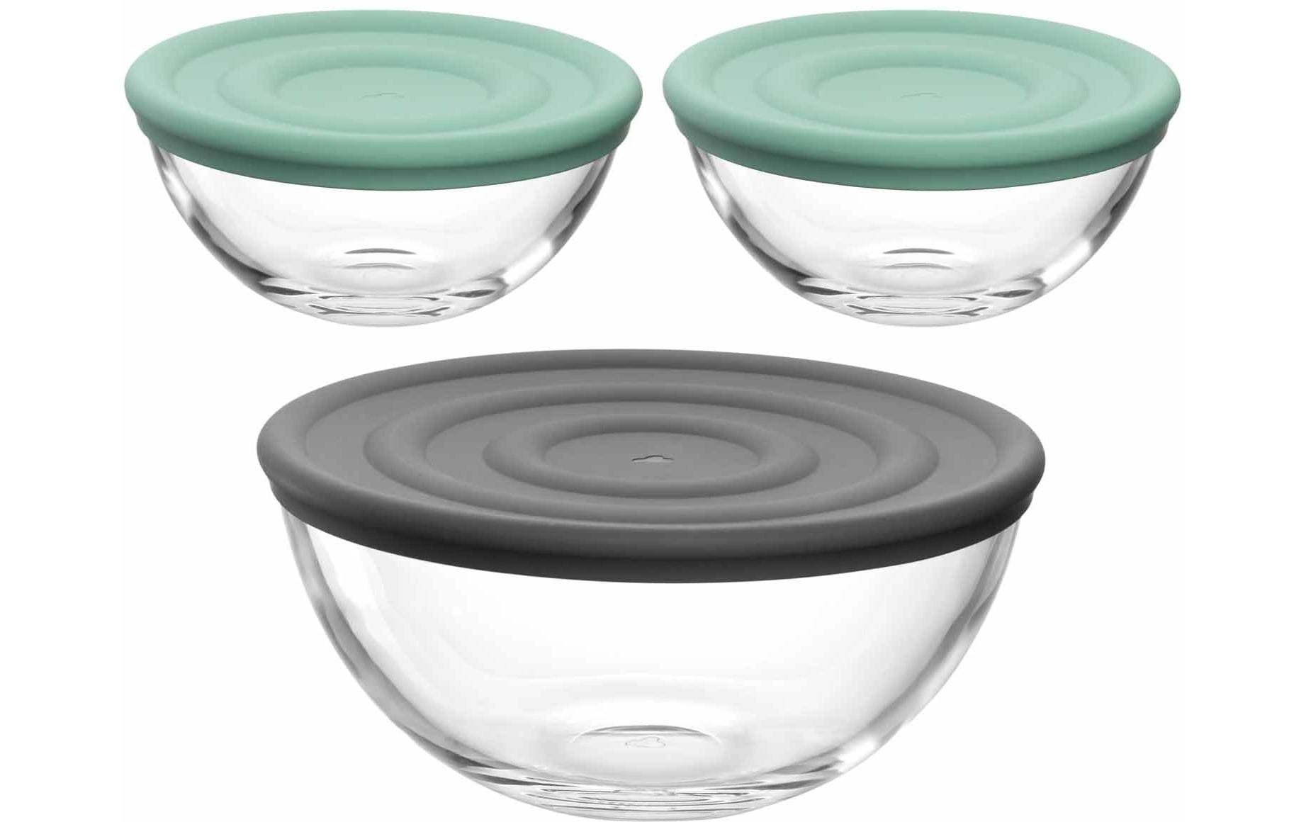 LEONARDO Schale »mit Deckel Cucuina 3 Stück«, aus Kalk-Natron-Glas LEONARDO Schale »mit Deckel Cucuina 3 Stück«, aus Kalk-Natron-Glas von Leonardo