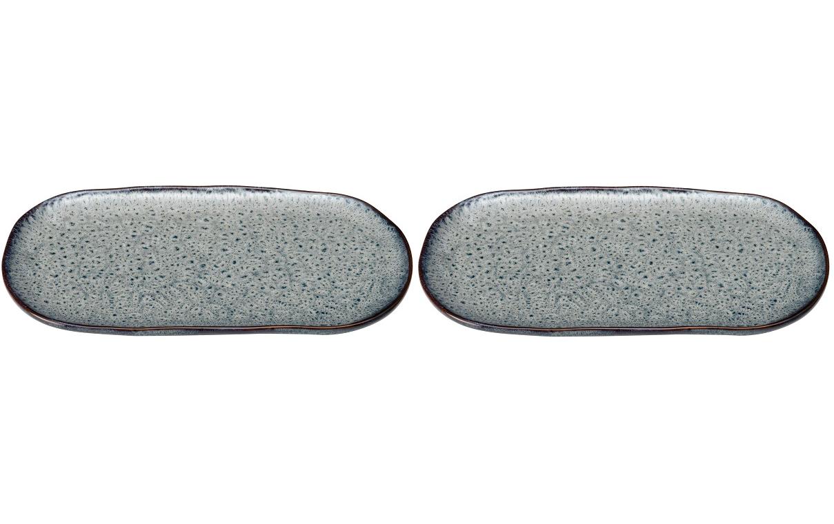 LEONARDO Servierplatte »Leonardo Servierplatte Matera 32x18cm grau« LEONARDO Servierplatte »Leonardo Servierplatte Matera 32x18cm grau« von Leonardo