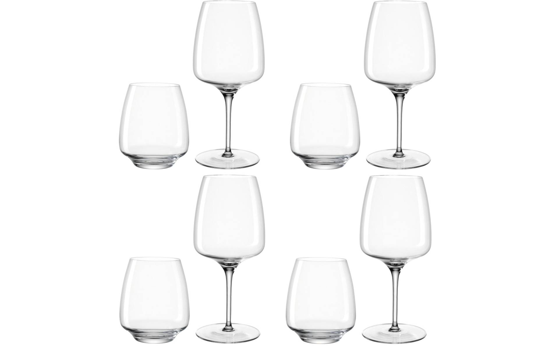 LEONARDO Weinglas »Cesti 460 ml/500ml, 8-teilig, Transparent«, (8 tlg.) von Leonardo