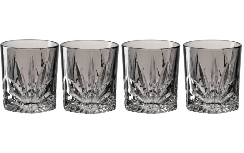 LEONARDO Whiskyglas »SOF Capri 220ml grau«, (4 tlg.) von Leonardo