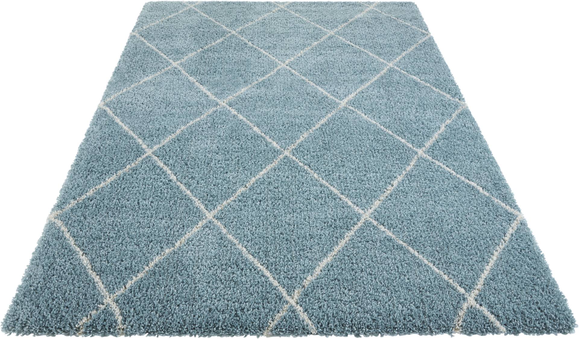 Leonique Hochflor-Teppich »Belle«, rechteckig, 35 mm Höhe, Rauten-Design, weiche Haptik Leonique Hochflor-Teppich »Belle«, rechteckig, 35 mm Höhe, Rauten-Design, weiche Haptik von Leonique