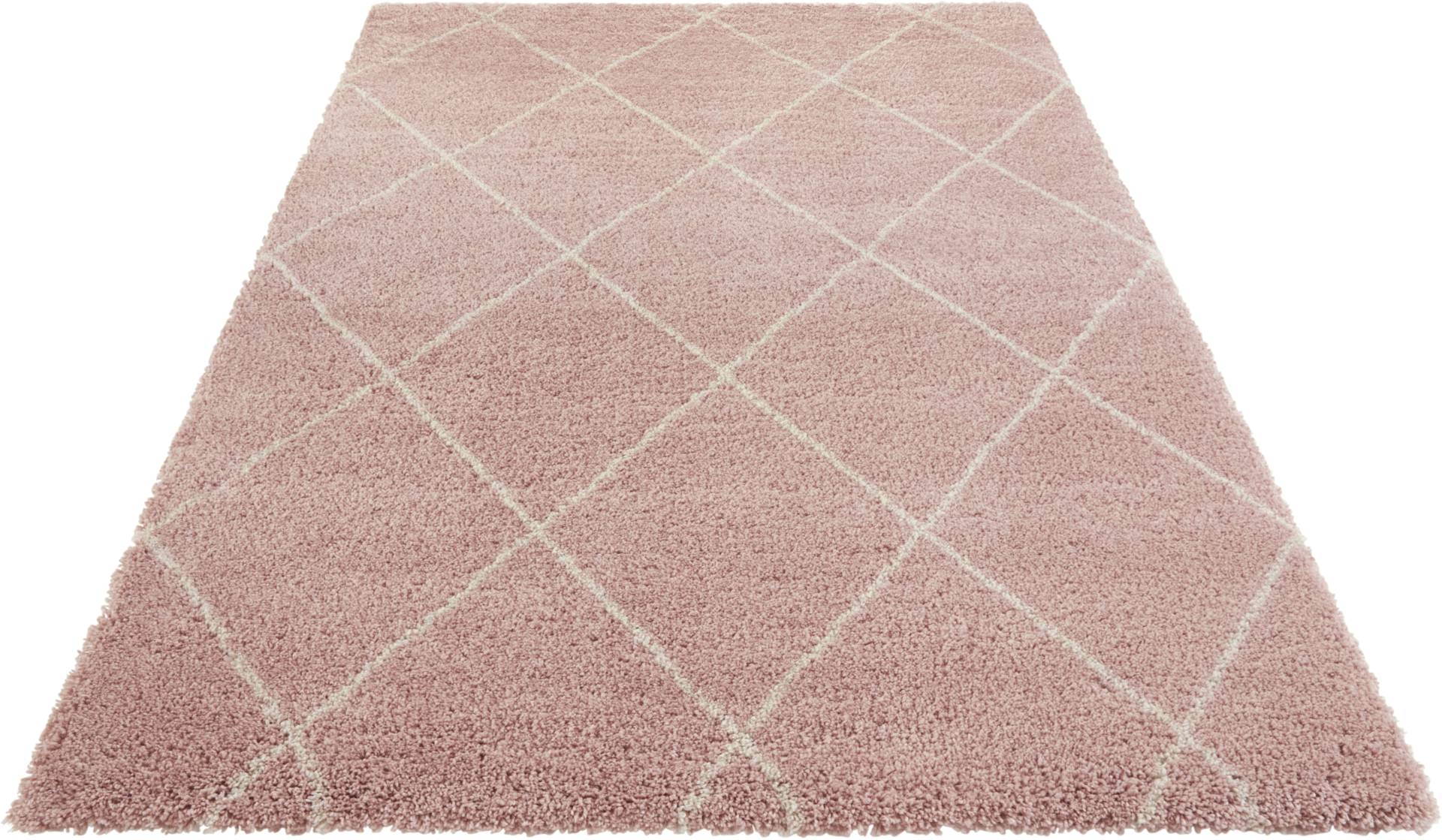 Leonique Hochflor-Teppich »Belle«, rechteckig, 35 mm Höhe, Rauten-Design, weiche Haptik Leonique Hochflor-Teppich »Belle«, rechteckig, 35 mm Höhe, Rauten-Design, weiche Haptik von Leonique