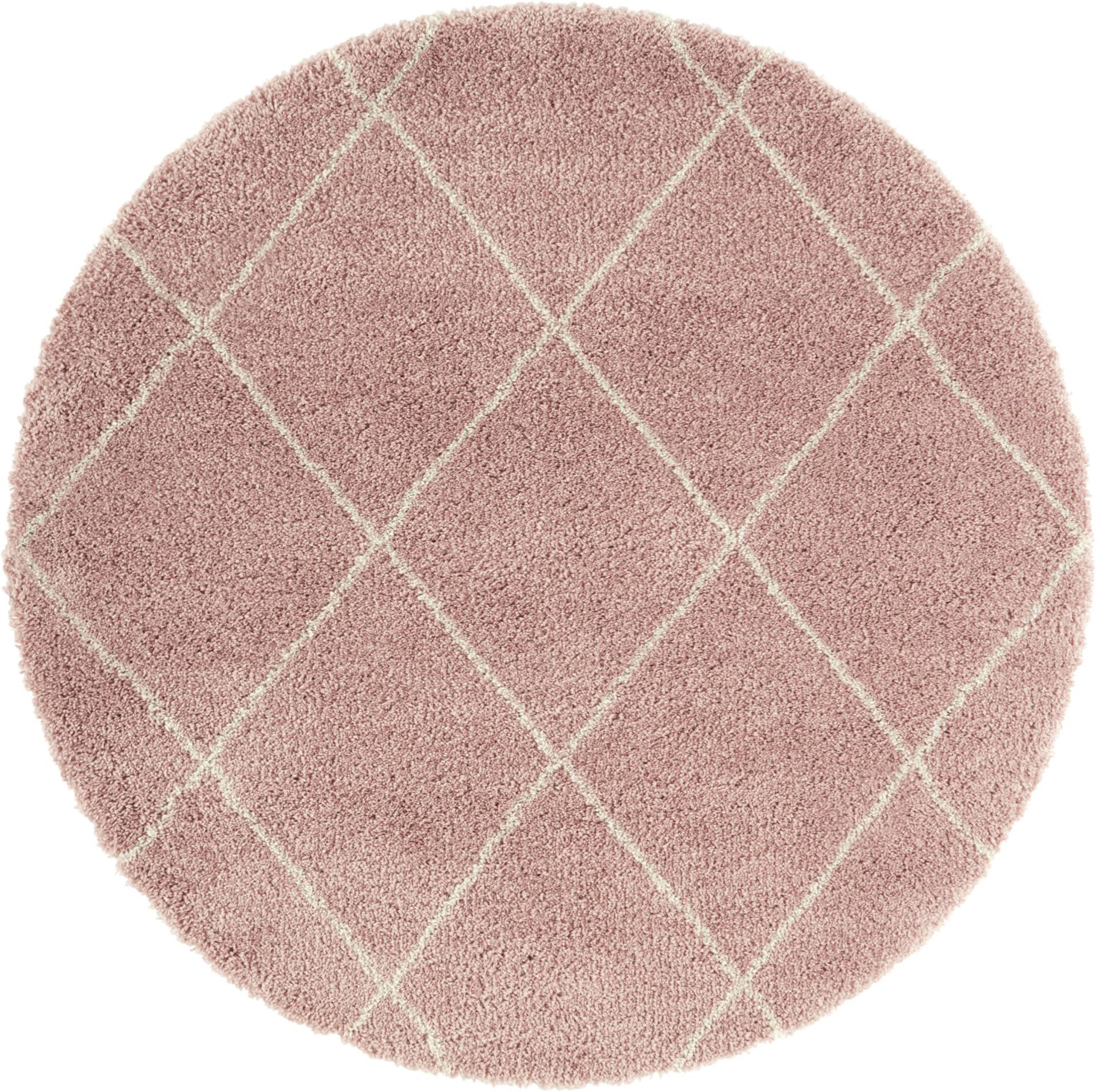 Leonique Hochflor-Teppich »Belle«, rund, 35 mm Höhe, Rauten-Design, weiche Haptik Leonique Hochflor-Teppich »Belle«, rund, 35 mm Höhe, Rauten-Design, weiche Haptik von Leonique