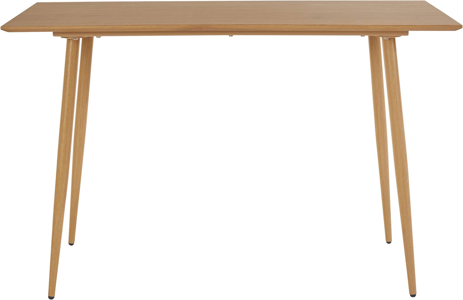 Leonique Schreibtisch »Eadwine«, Tischplatte aus MDF mit Folie, Gestell aus Metall, Höhe 76 cm von Leonique