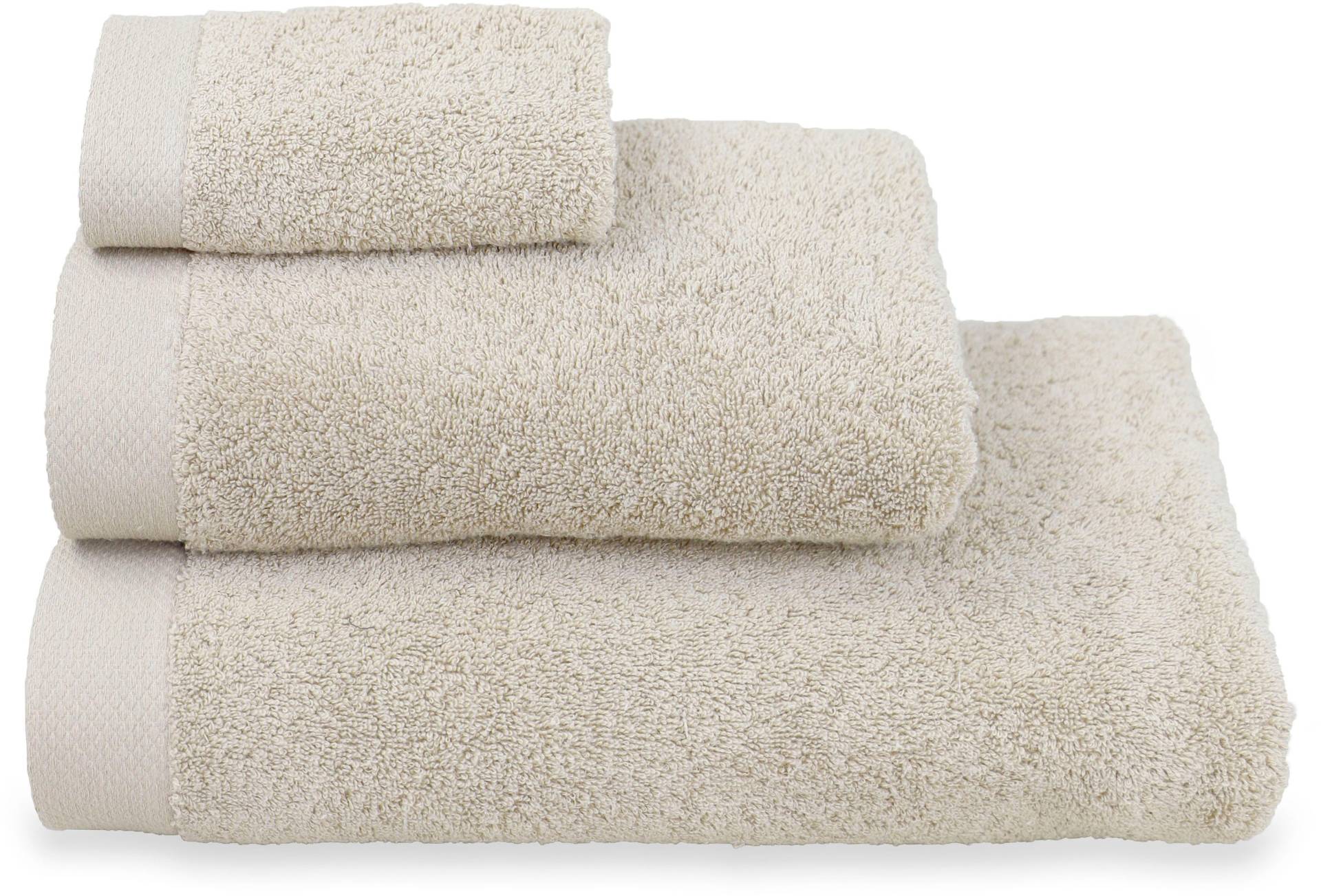 Leonique Handtuch Set »»Tailles« flauschige Hotel-Qualität«, (3 St., 1 Gästetuch 30x30-1 Handtuch 50x100-1 Duschtuch 70x140), Premium Handtuch, Duschtuch, Gästetuch aus 100% Baumwolle 600gr/m² von Leonique