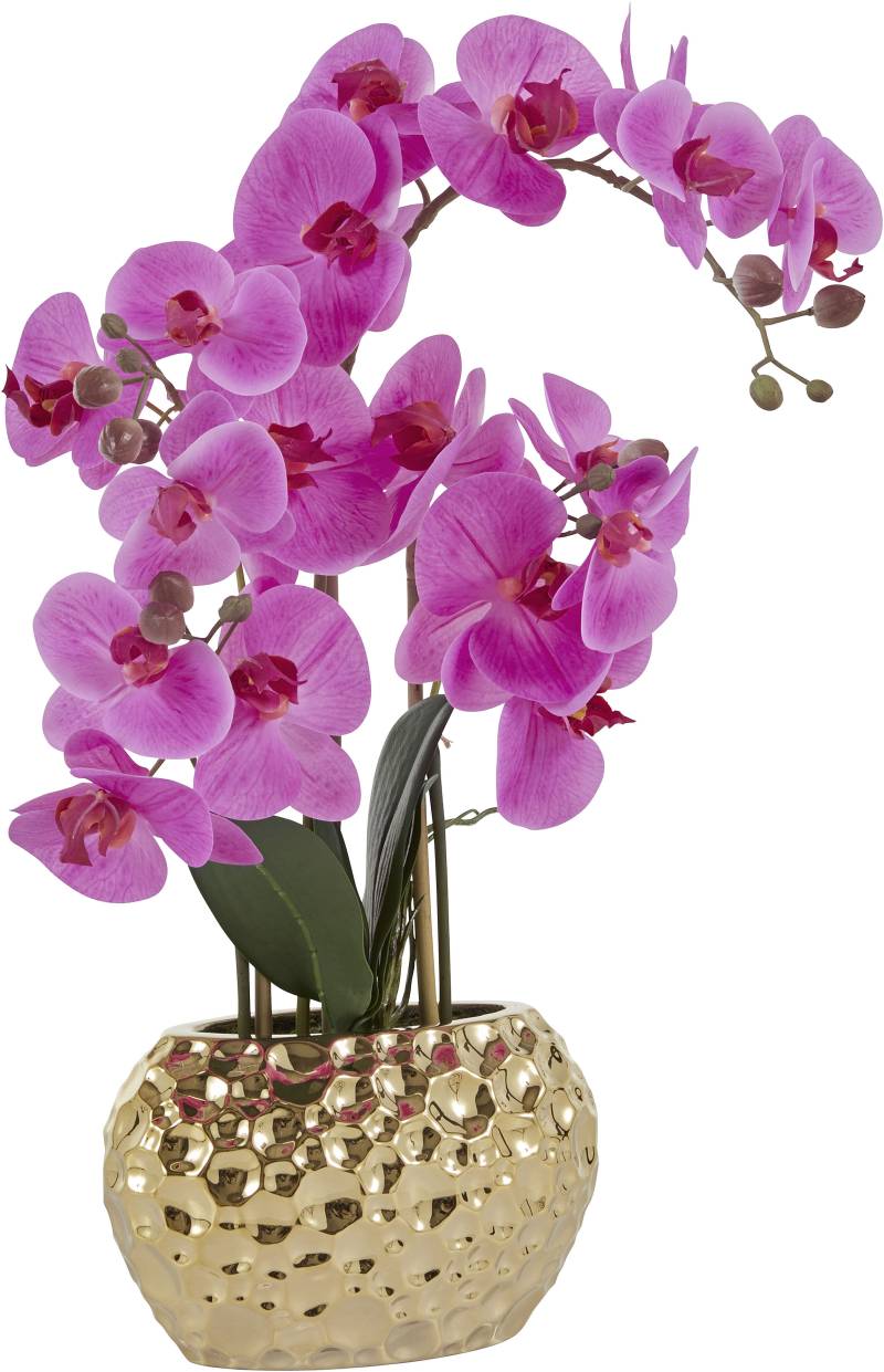 Leonique Kunstpflanze »Orchidee«, Kunstorchidee, im Topf, Bestseller, über 2500 4,5-Sterne-Bewertungen von Leonique