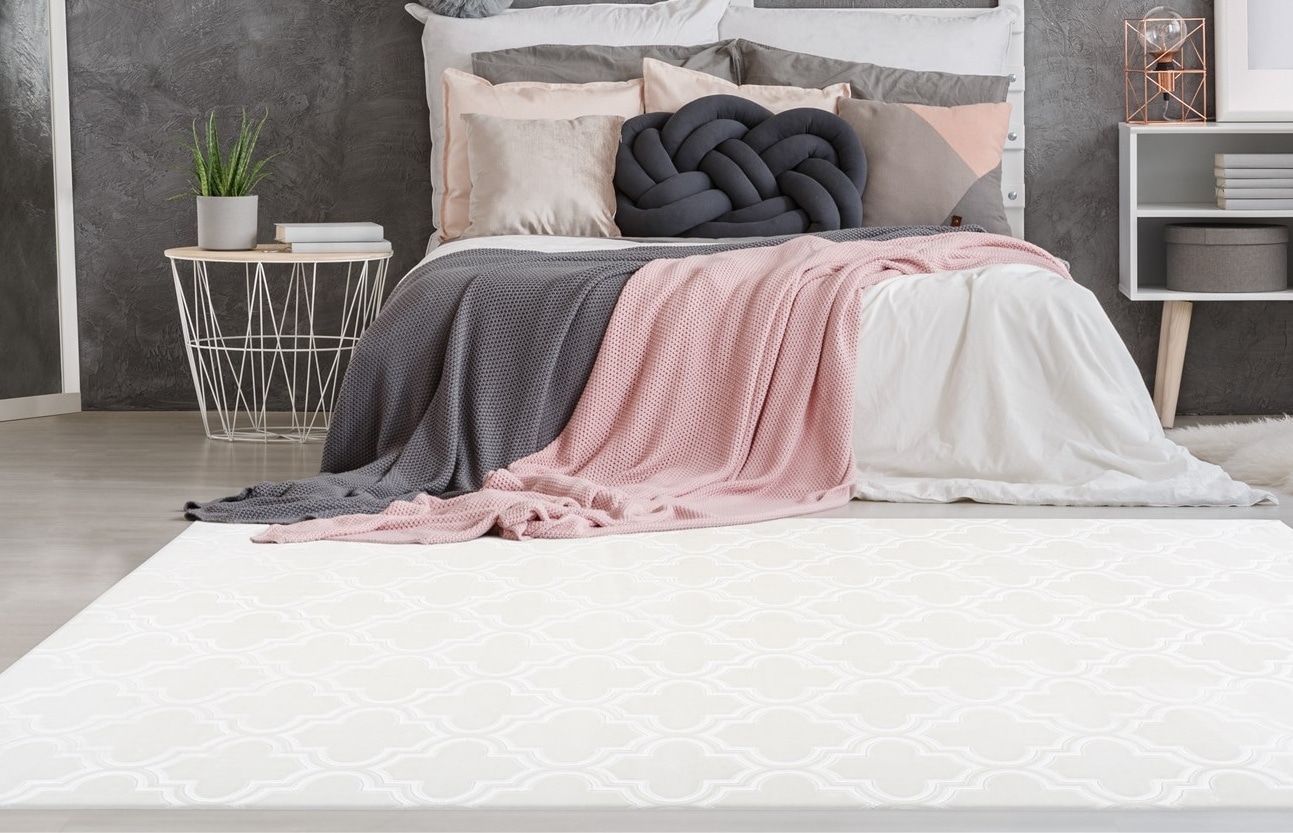 Leonique Teppich »Triana«, rechteckig, 7 mm Höhe, 3D-Design, geometrisches & modernes Design, Kurzflor, kuschelig Leonique Teppich »Triana«, rechteckig, 7 mm Höhe, 3D-Design, geometrisches & modernes Design, Kurzflor, kuschelig von Leonique