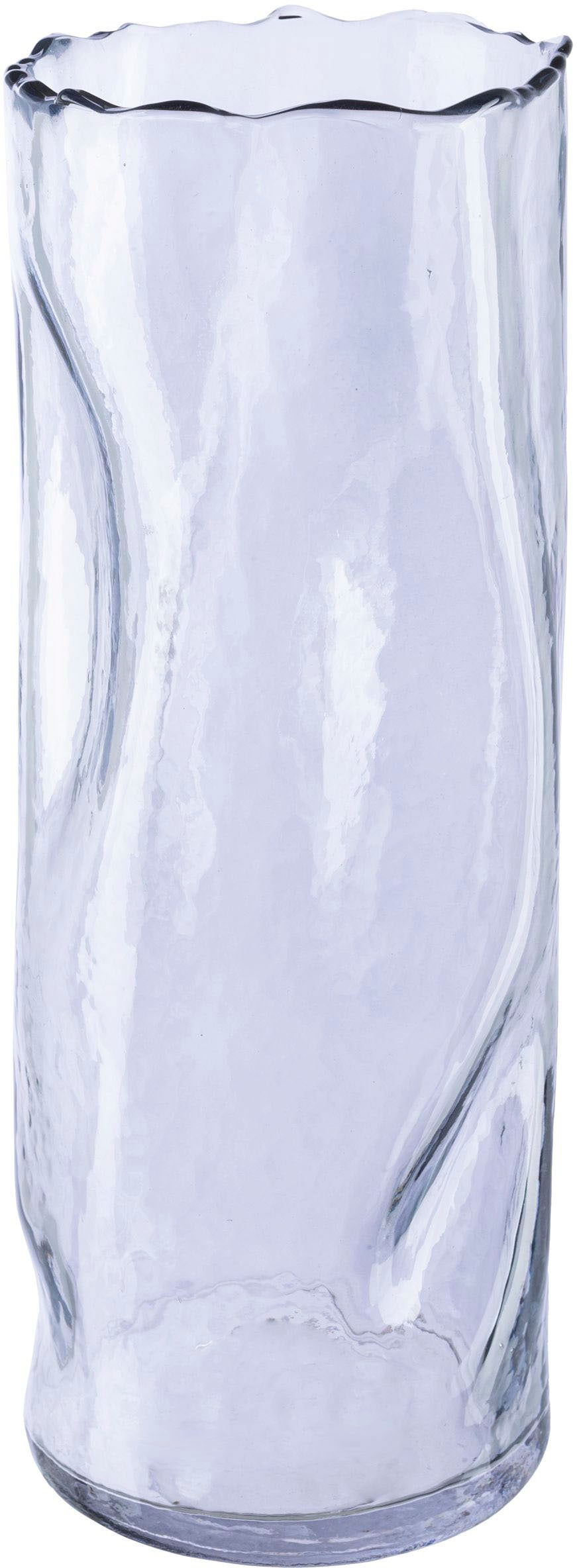 Leonique Tischvase »Blumenvase Caline«, (1 St.), Vase aus Glas, im Crunch-Design, Höhe ca. 30 cm von Leonique