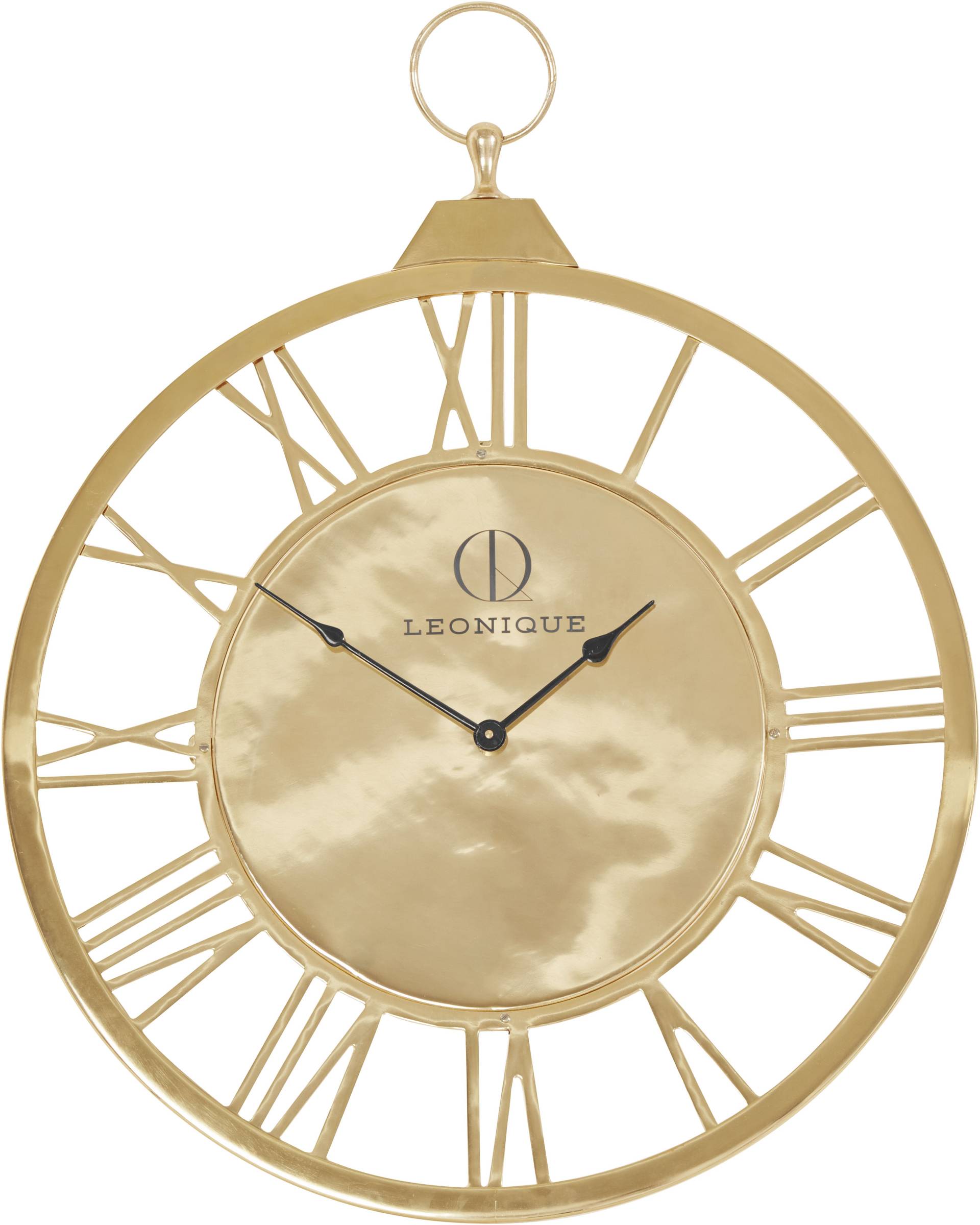 Leonique Wanduhr »Leonique GOLD«, römische Ziffern, 58 cm von Leonique