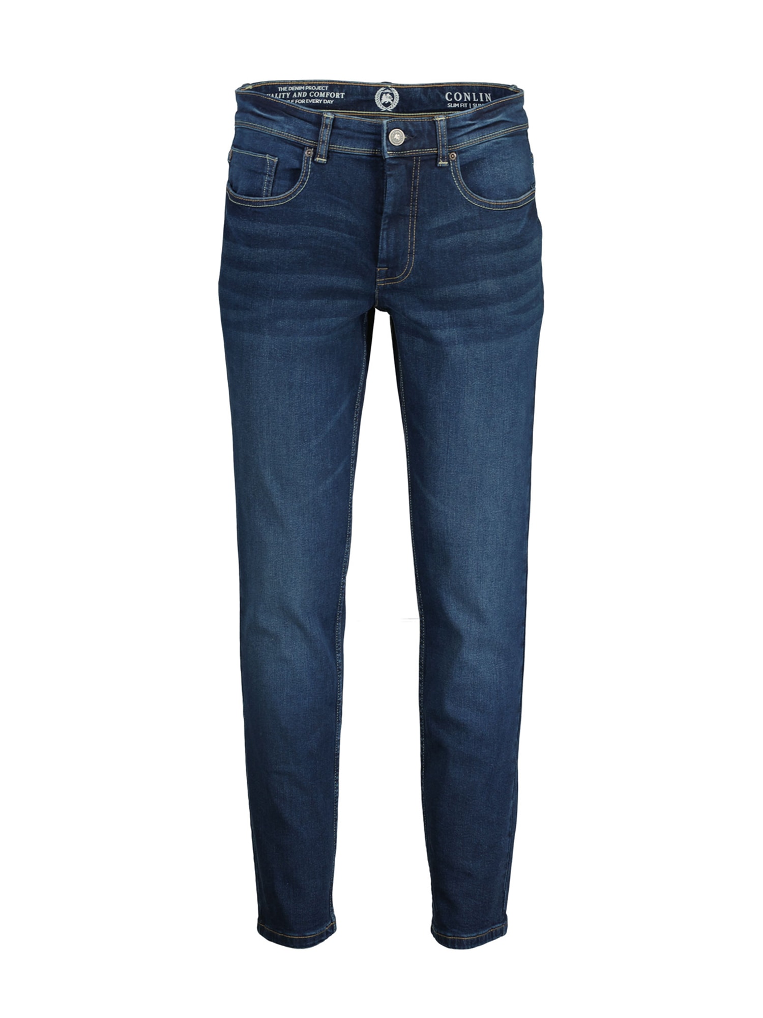 LERROS 5-Pocket-Hose »LERROS CONLIN 5-Pocket Stretch-Denim, SLIM FIT, unifarben CONLIN« LERROS 5-Pocket-Hose »LERROS CONLIN 5-Pocket Stretch-Denim, SLIM FIT, unifarben CONLIN« von Lerros