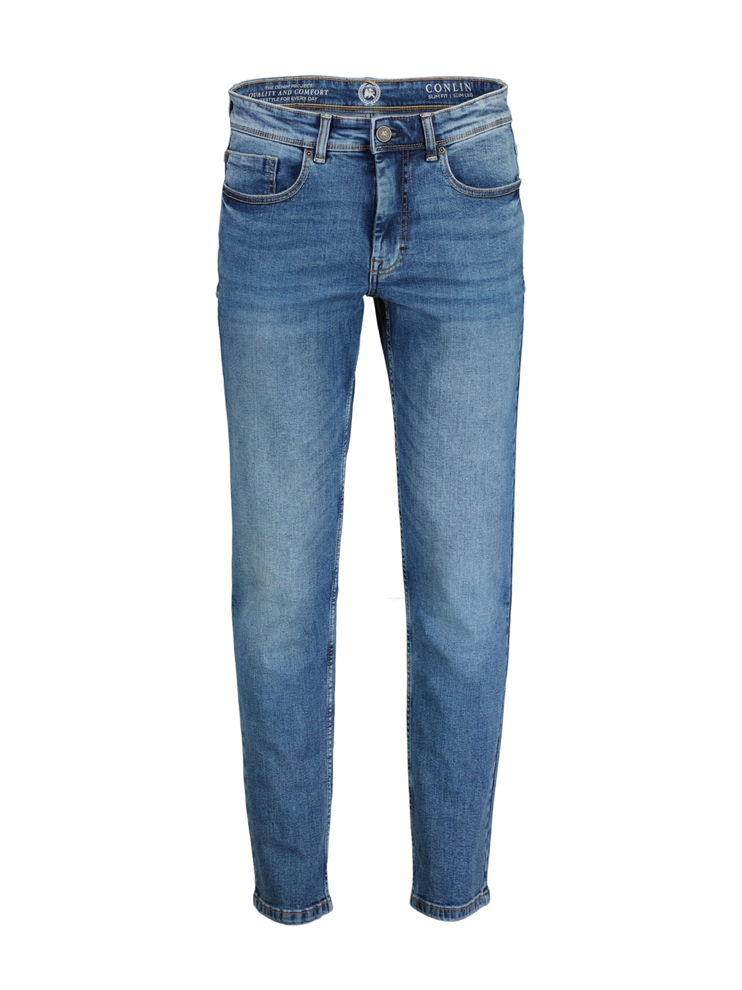 LERROS 5-Pocket-Hose »LERROS CONLIN 5-Pocket Stretch-Denim, SLIM FIT, unifarben CONLIN« LERROS 5-Pocket-Hose »LERROS CONLIN 5-Pocket Stretch-Denim, SLIM FIT, unifarben CONLIN« von Lerros