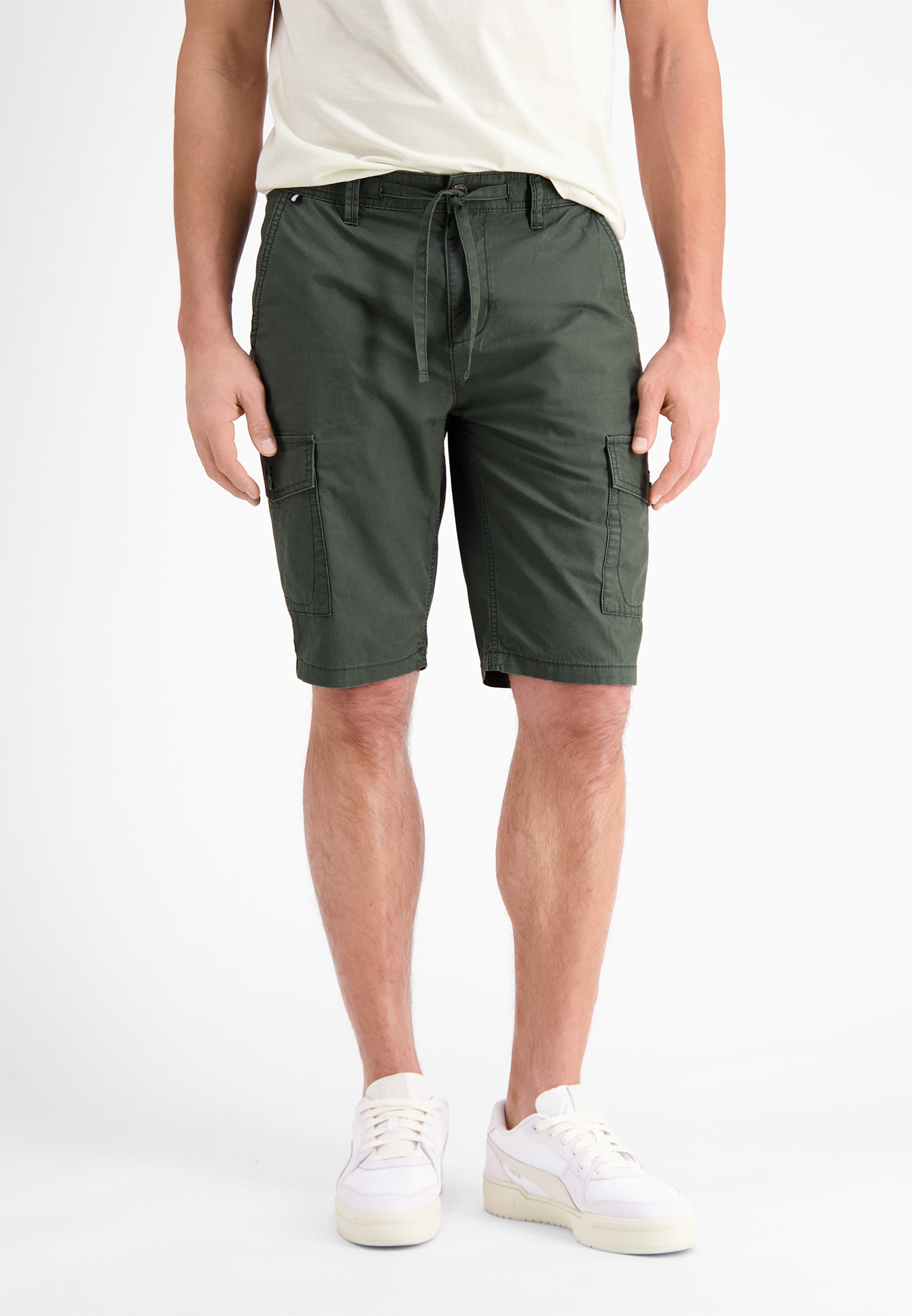 LERROS Bermudas »LERROS Cargo Bermuda, unifarben« LERROS Bermudas »LERROS Cargo Bermuda, unifarben« von Lerros