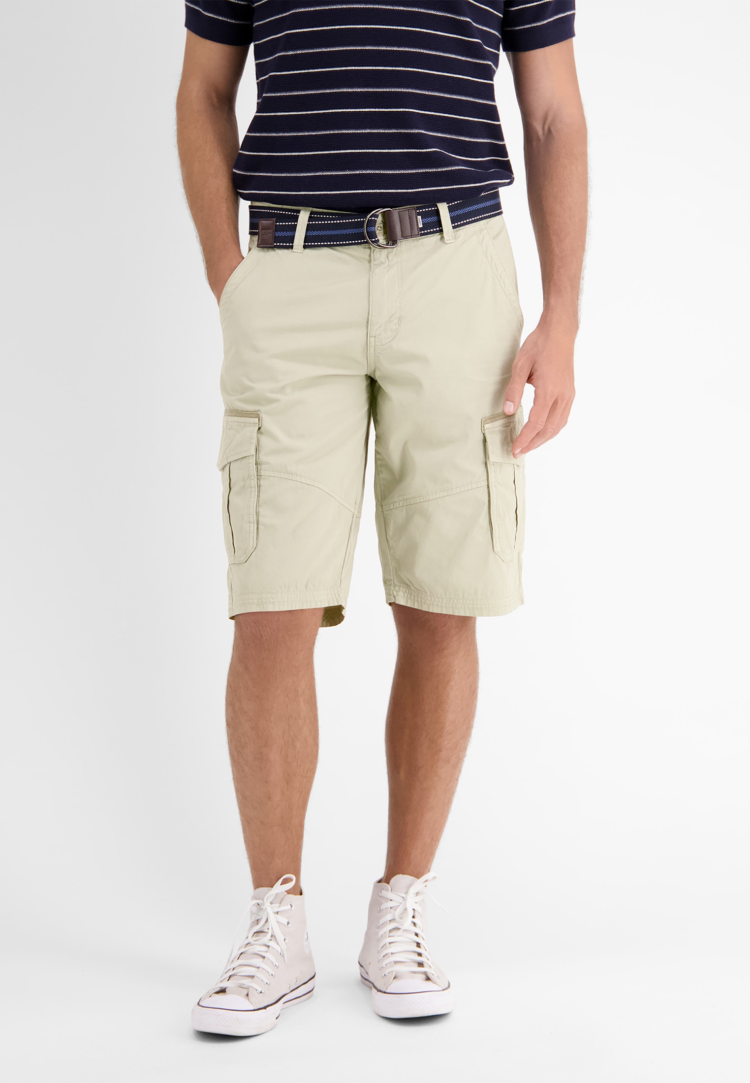 LERROS Bermudas »LERROS Cargo Bermuda, unifarben« LERROS Bermudas »LERROS Cargo Bermuda, unifarben« von Lerros