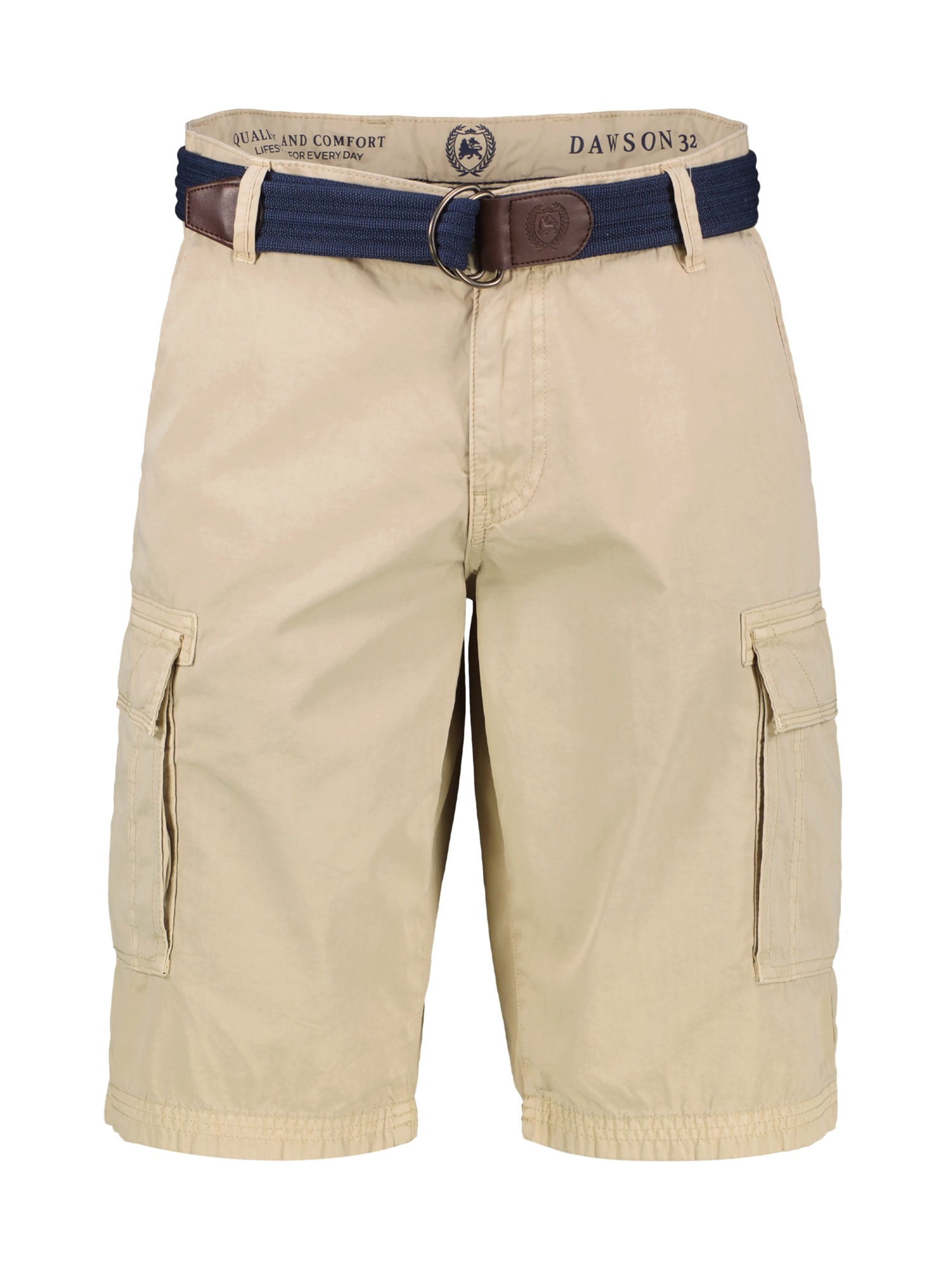 LERROS Bermudas »LERROS Cargobermuda inklusive Gürtel«, (Set) von Lerros
