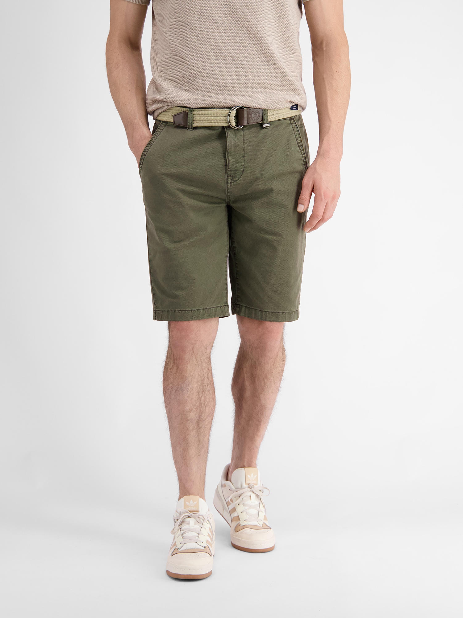 LERROS Bermudas »LERROS Chino-Bermuda mit Print« von Lerros