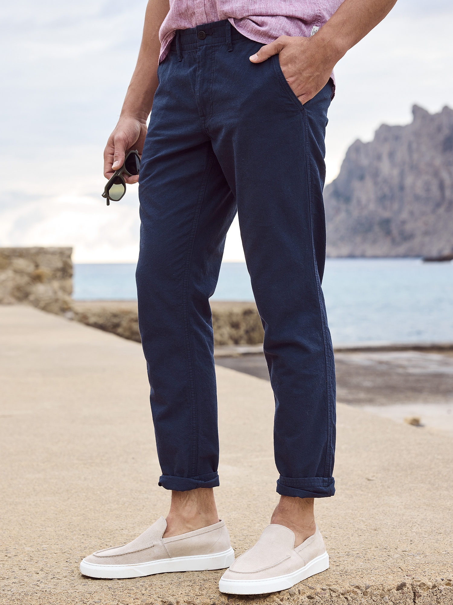 LERROS Chinohose »LERROS Sommerliche Chino mit Leinenanteil, RELAX FIT« LERROS Chinohose »LERROS Sommerliche Chino mit Leinenanteil, RELAX FIT« von Lerros