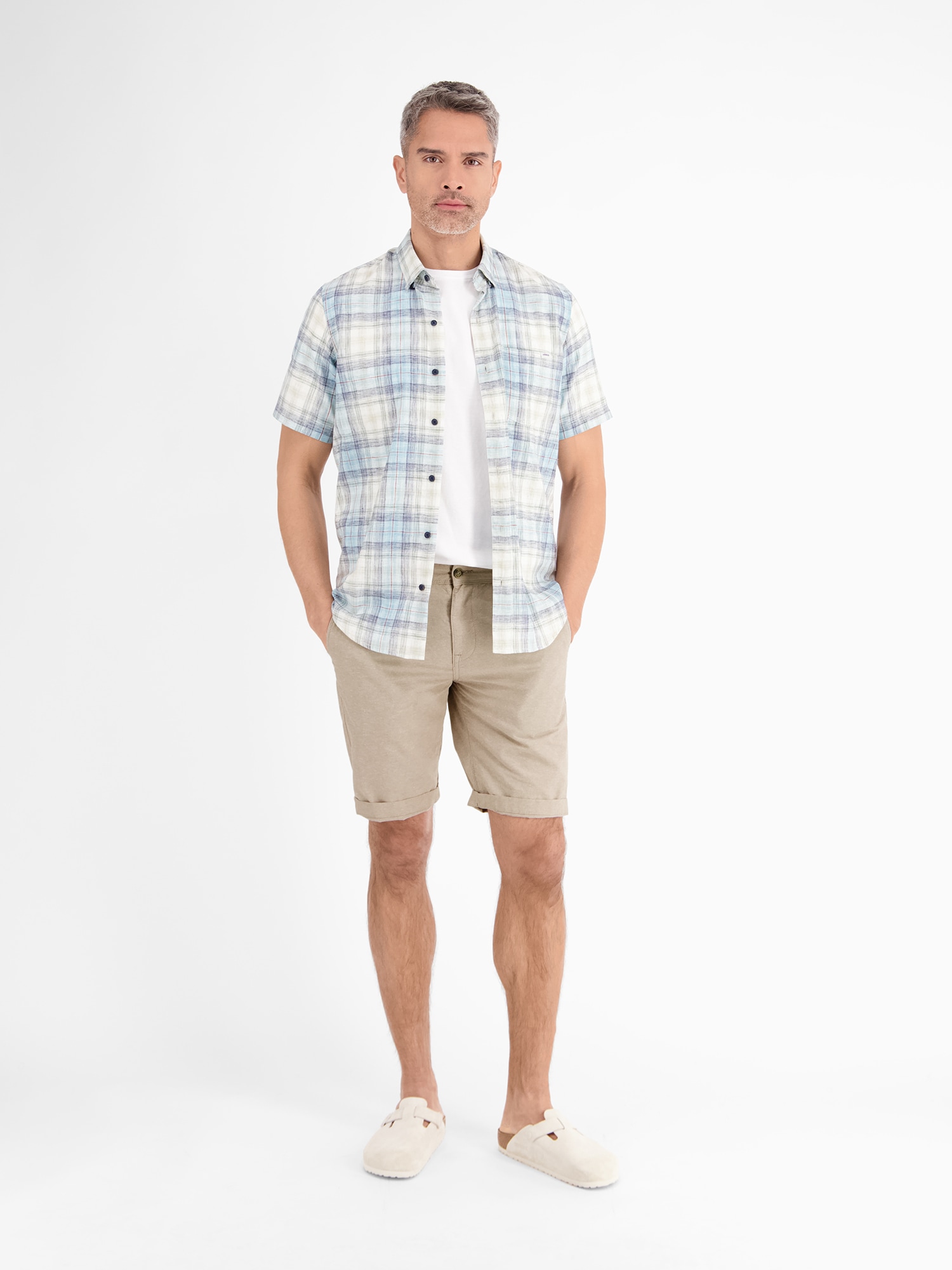 LERROS Chinoshorts »LERROS Chino-Bermuda mit Leinenanteil« LERROS Chinoshorts »LERROS Chino-Bermuda mit Leinenanteil« von Lerros