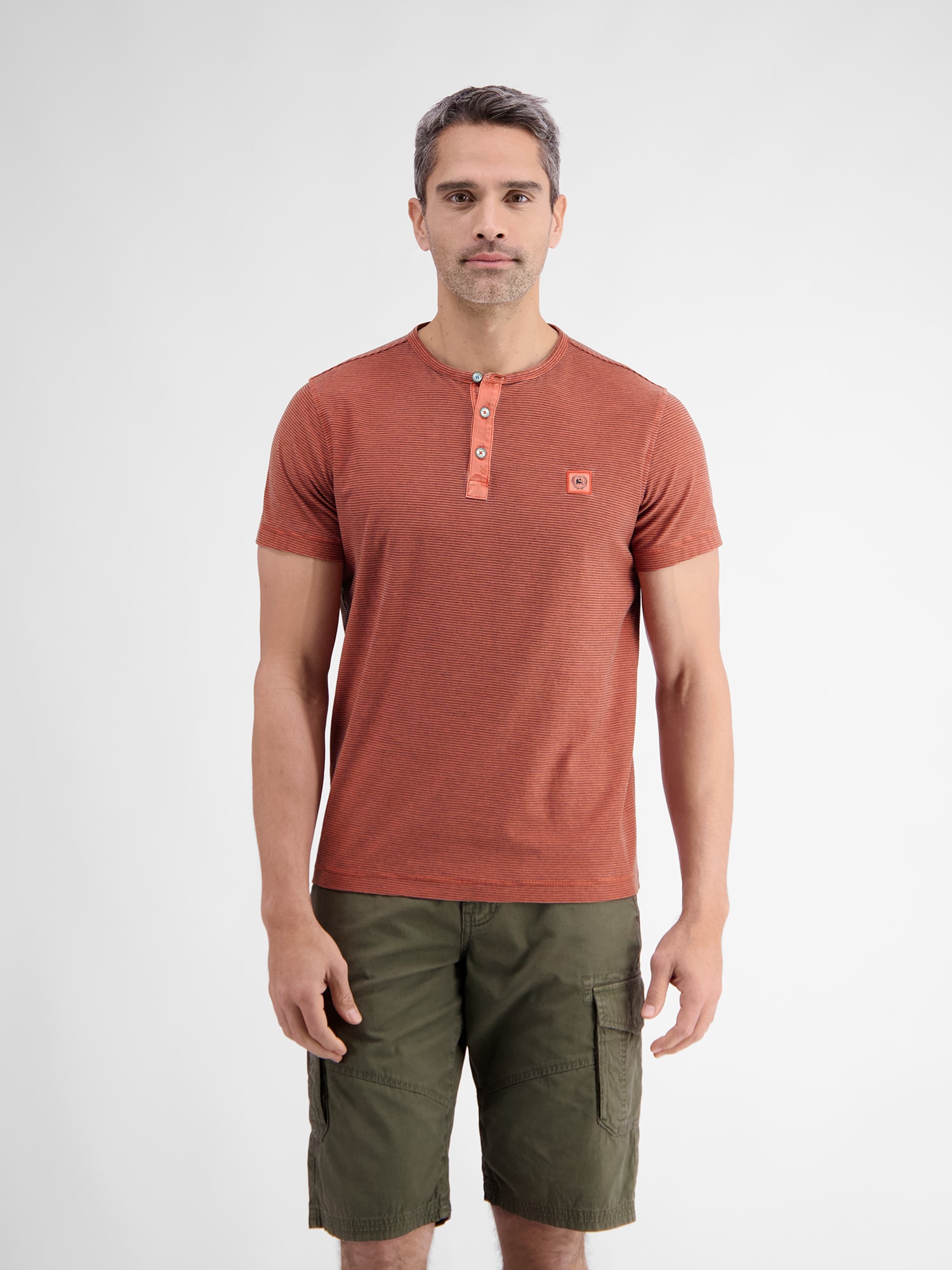LERROS Henleyshirt »LERROS Gestreiftes Serafino-Shirt für Herren« LERROS Henleyshirt »LERROS Gestreiftes Serafino-Shirt für Herren« von Lerros