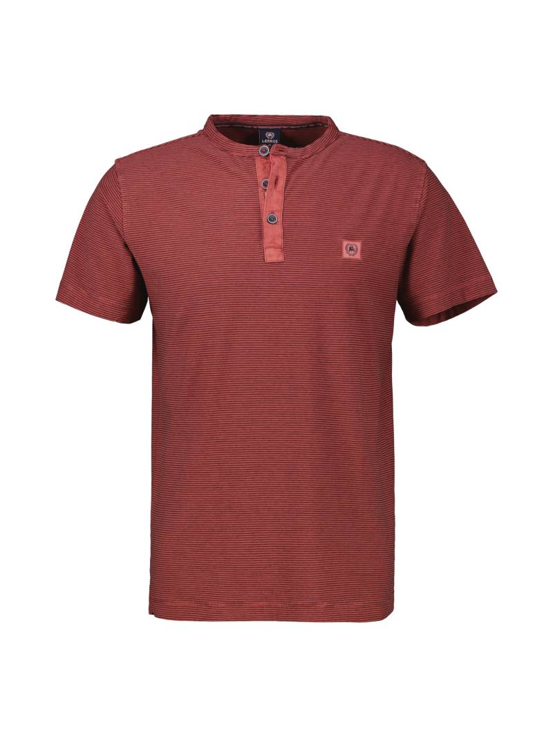 LERROS Henleyshirt »LERROS Herren Serafino-Shirt, gestreift« von Lerros