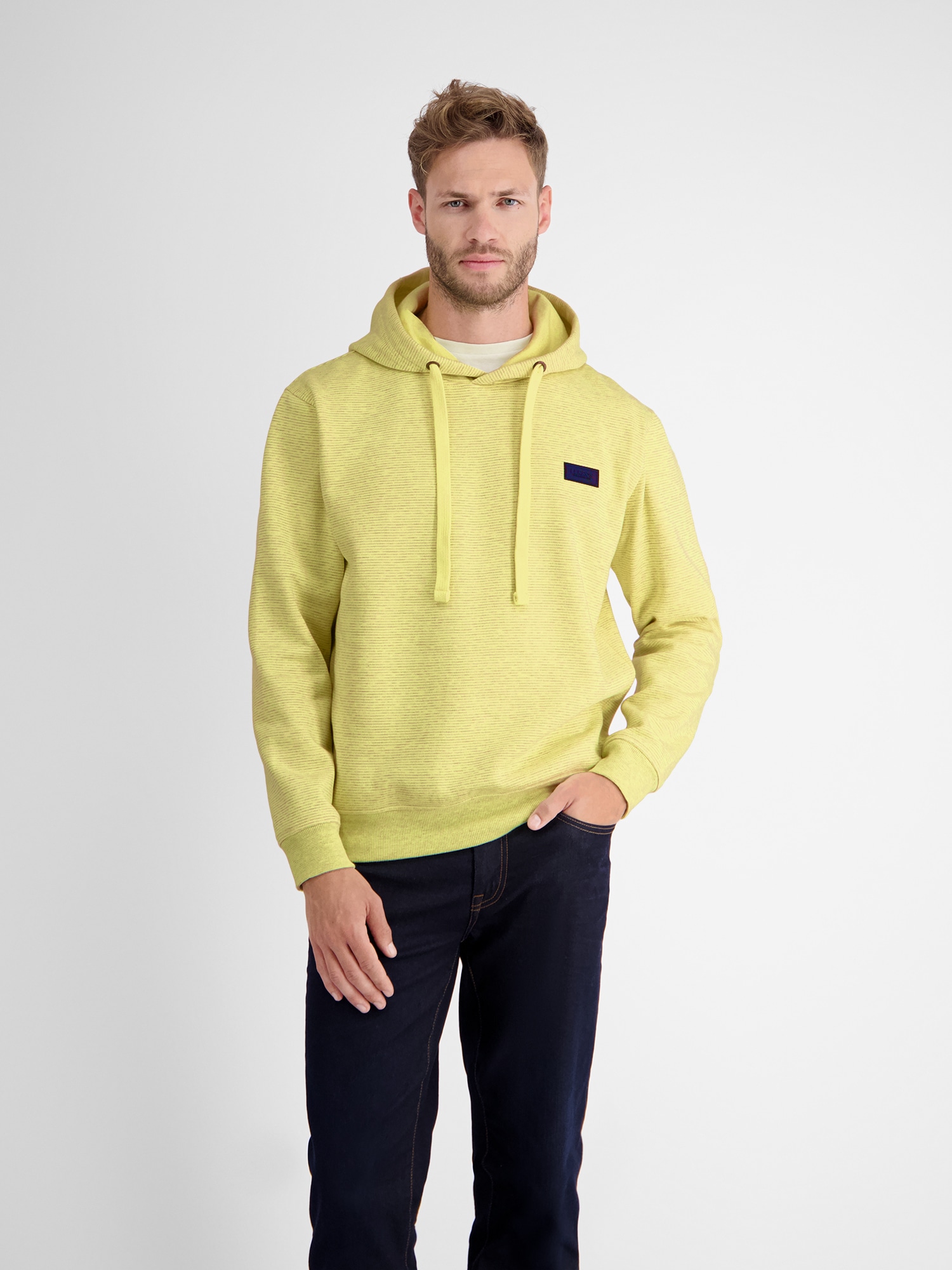 LERROS Hoodie »LERROS Sweat-Hoodie in weicher Strukturqualität« von Lerros