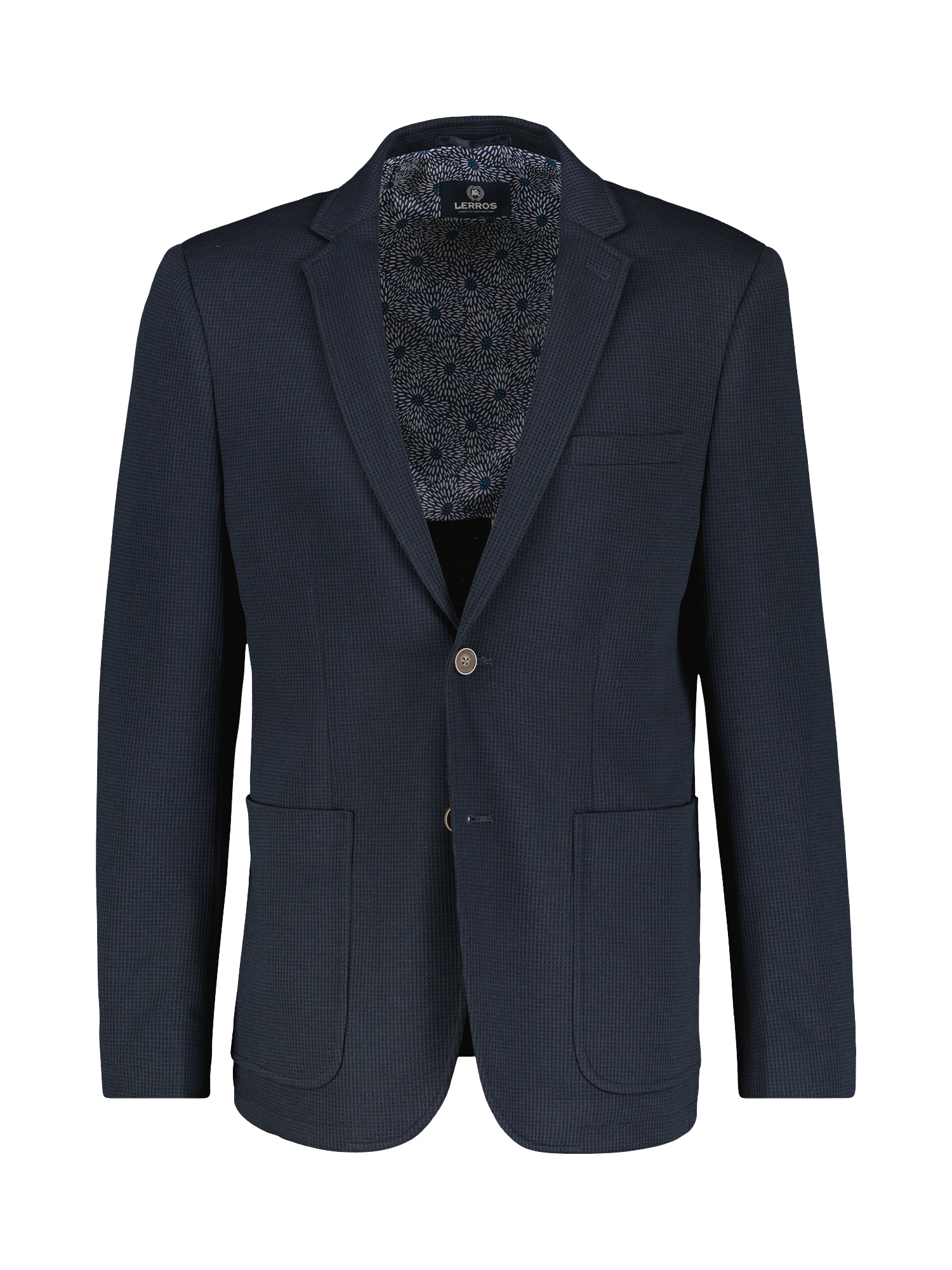 LERROS Jerseysakko »LERROS Blazer aus Jersey mit Innenfutter-Print« von Lerros