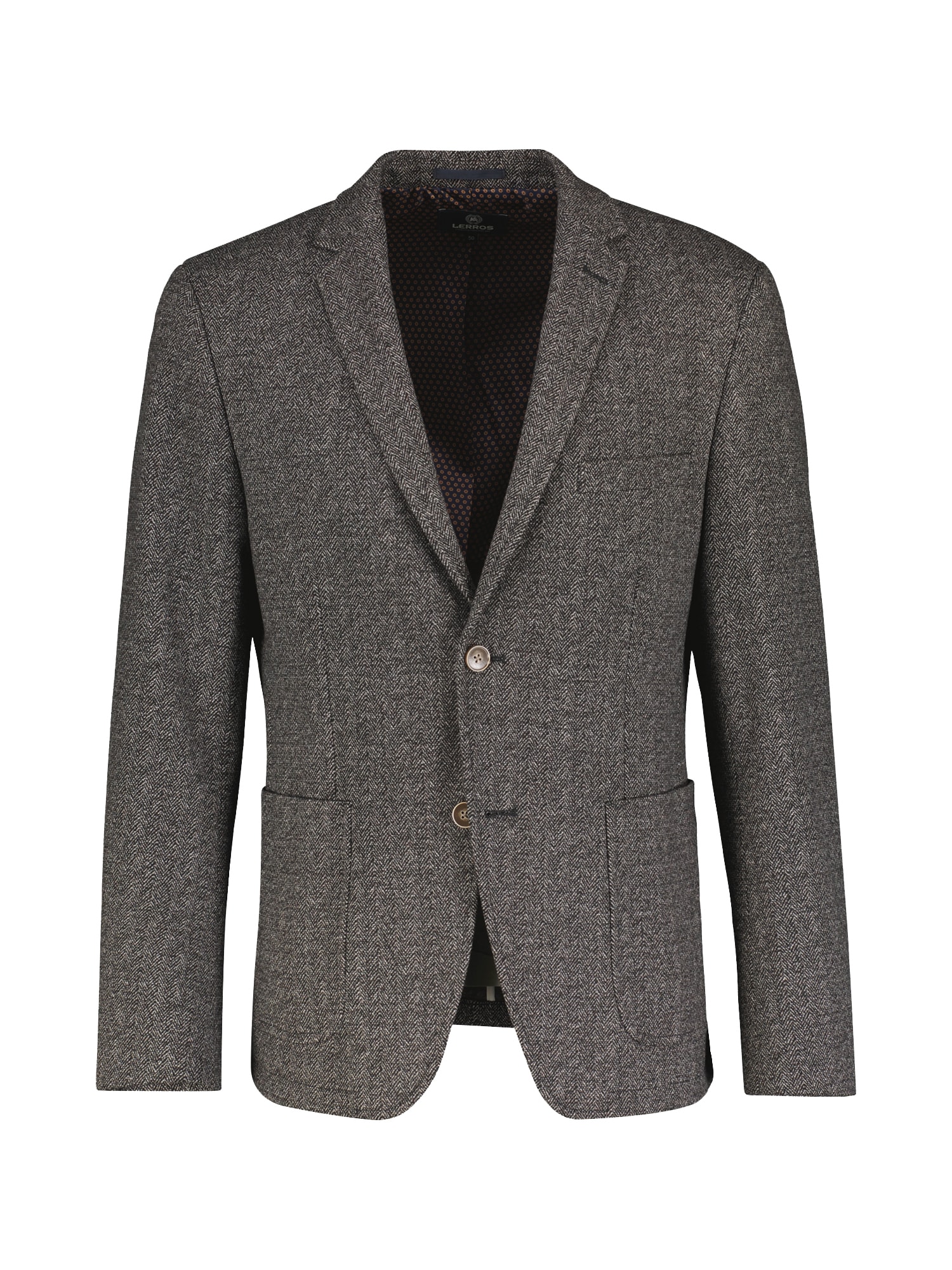 LERROS Jerseysakko »LERROS Blazer mit modern-lebendigem Fischgratmuster« von Lerros