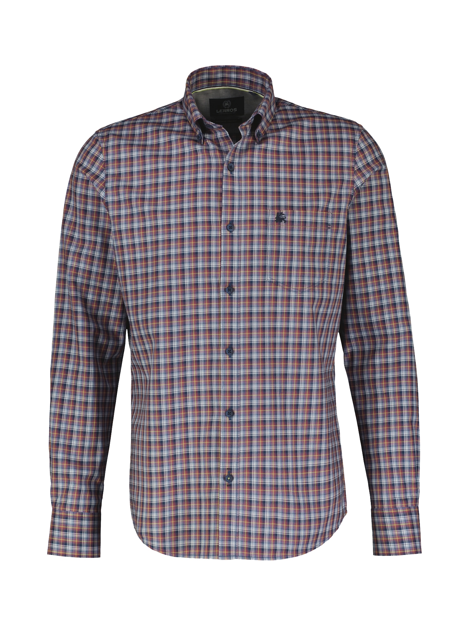 LERROS Karohemd »LERROS Kariertes Herrenhemd mit Button-down-Kragen« LERROS Karohemd »LERROS Kariertes Herrenhemd mit Button-down-Kragen« von Lerros