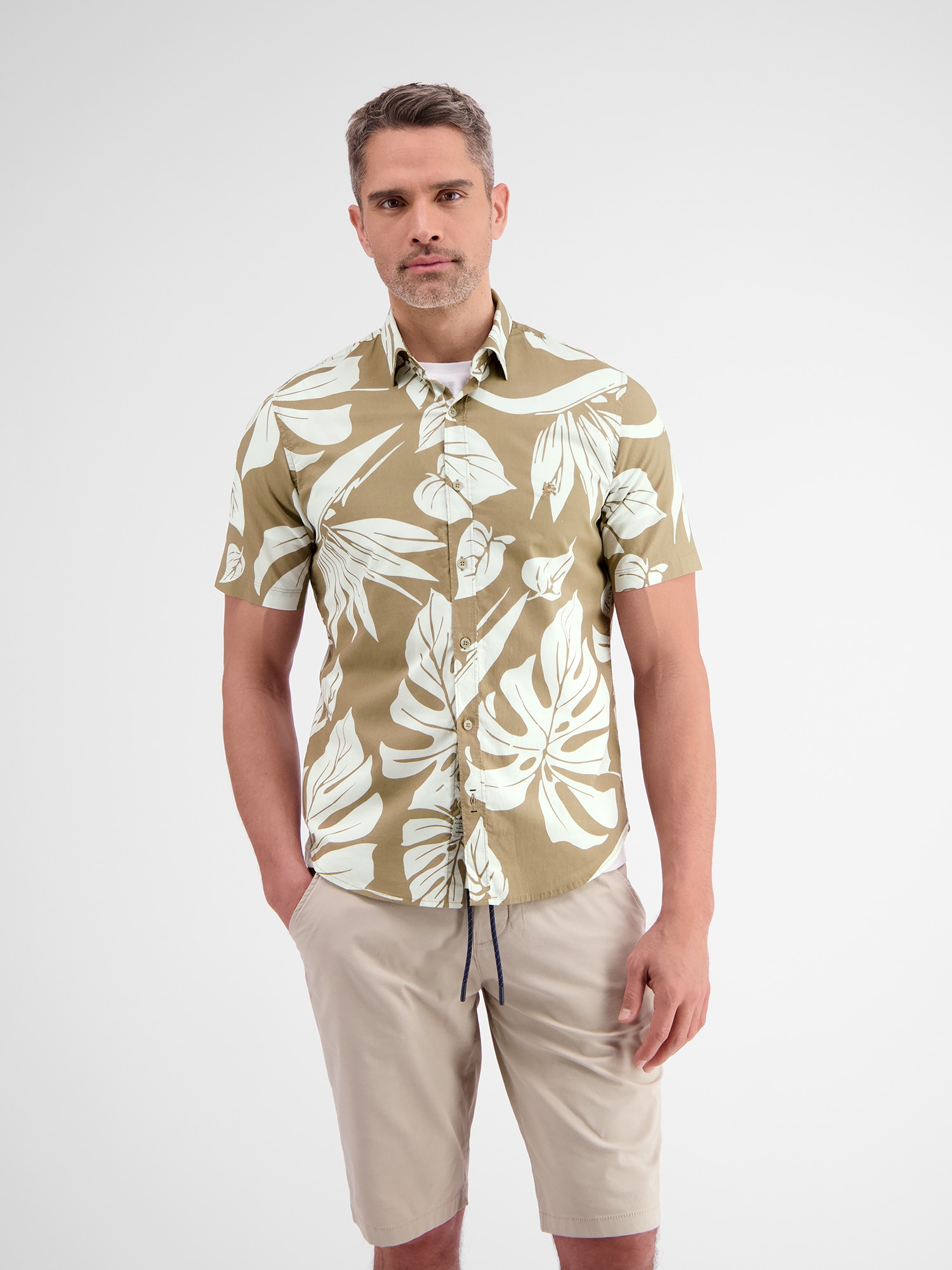 LERROS Kurzarmhemd »LERROS Kurzarmhemd im Hawaiian-Style« LERROS Kurzarmhemd »LERROS Kurzarmhemd im Hawaiian-Style« von Lerros