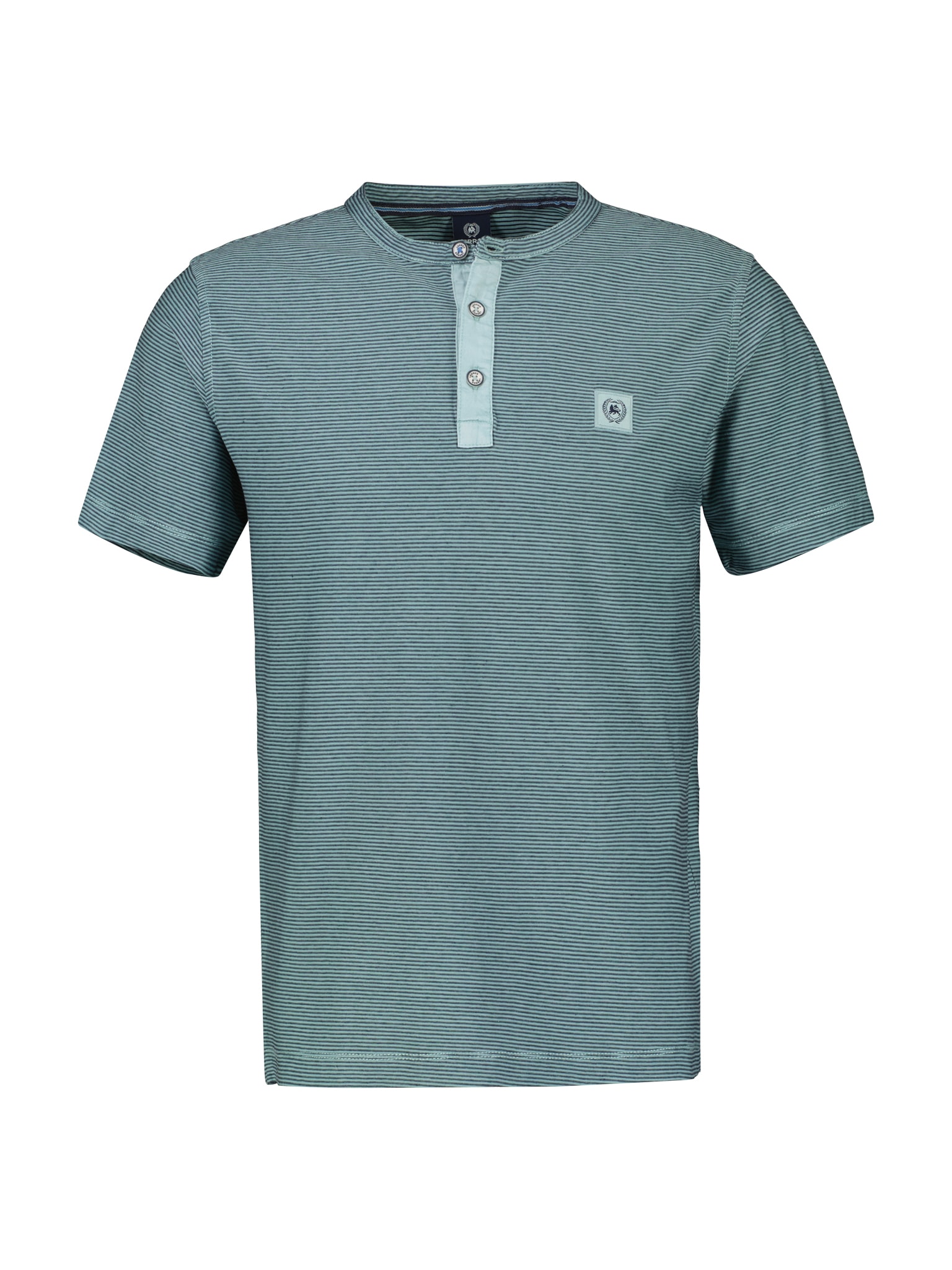 LERROS Kurzarmshirt, mit Logostickerei an der Brust LERROS Kurzarmshirt, mit Logostickerei an der Brust von Lerros