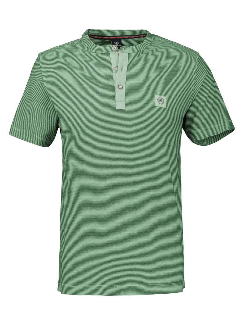 LERROS Kurzarmshirt, mit Logostickerei an der Brust von Lerros