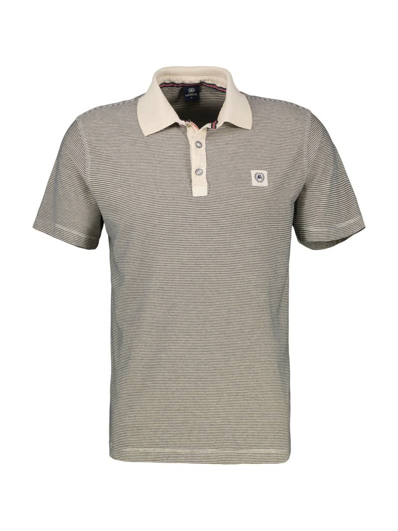 LERROS Kurzarmshirt, mit Logostickerei auf der Brust von Lerros