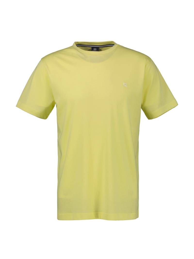 LERROS Kurzarmshirt, mit Logostickerei auf der Brust von Lerros