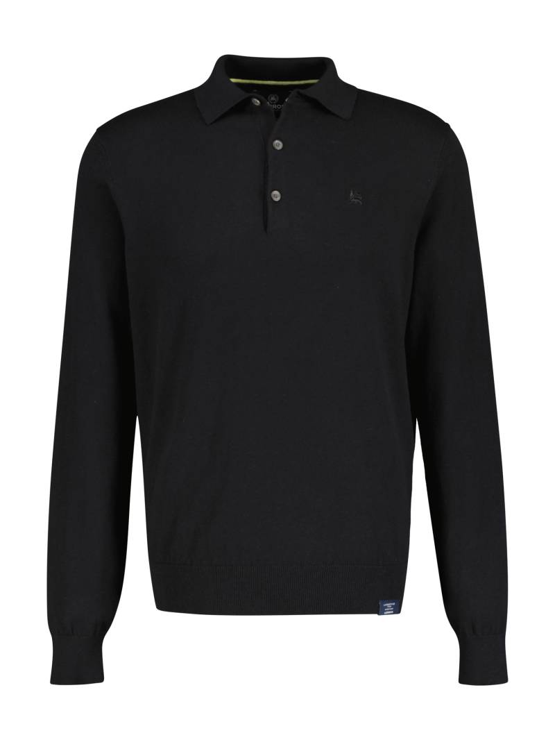 LERROS Langarm-Poloshirt, mit Logo Stickerei von Lerros