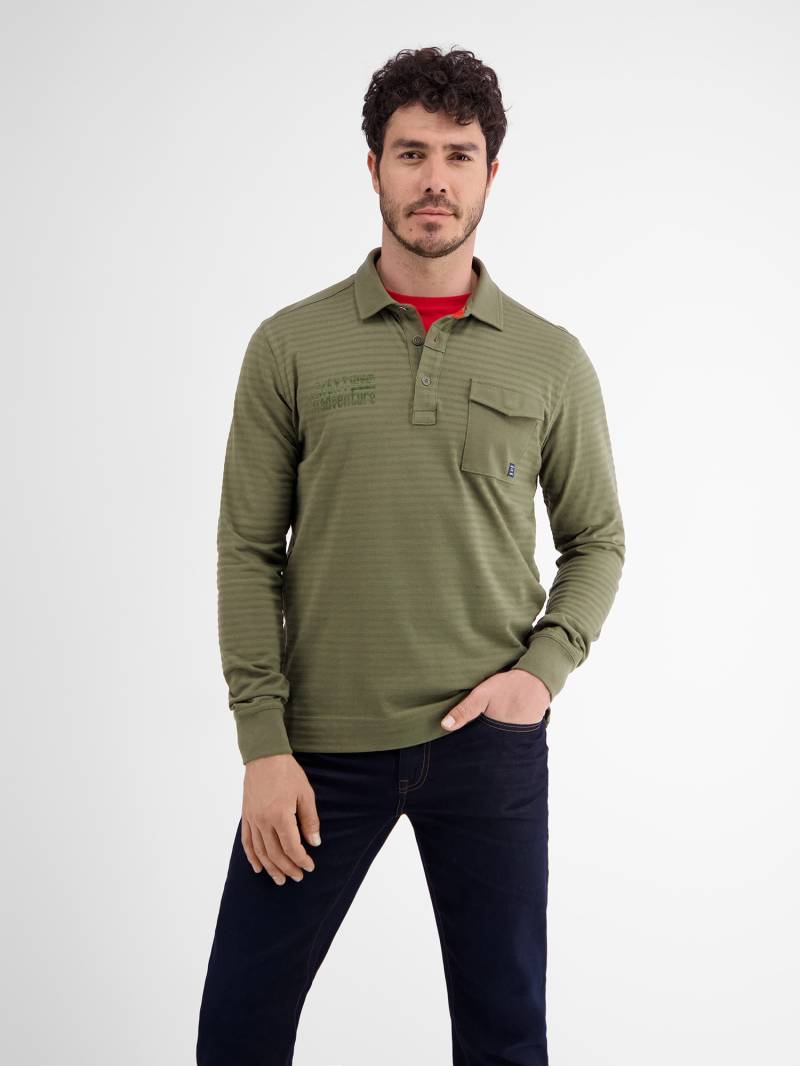 LERROS Langarm-Poloshirt »LERROS Longsleeve-Polo, gestreift« von Lerros