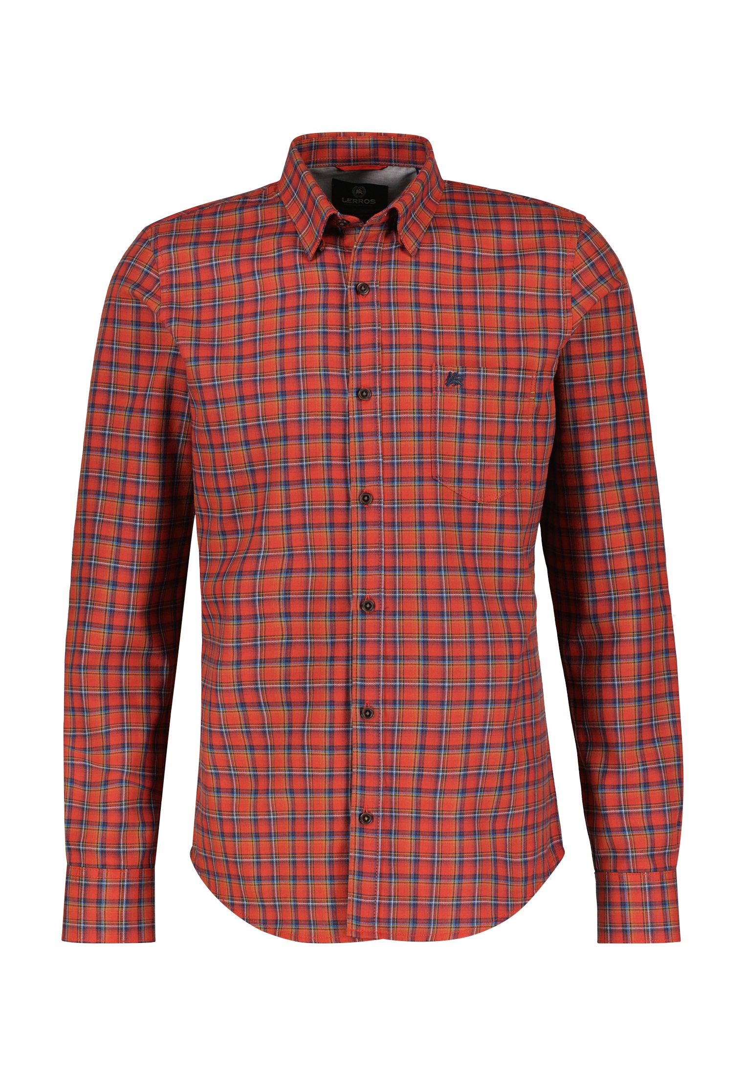 LERROS Langarmhemd »LERROS Karohemd, verdeckter Button-down-Kragen« LERROS Langarmhemd »LERROS Karohemd, verdeckter Button-down-Kragen« von Lerros