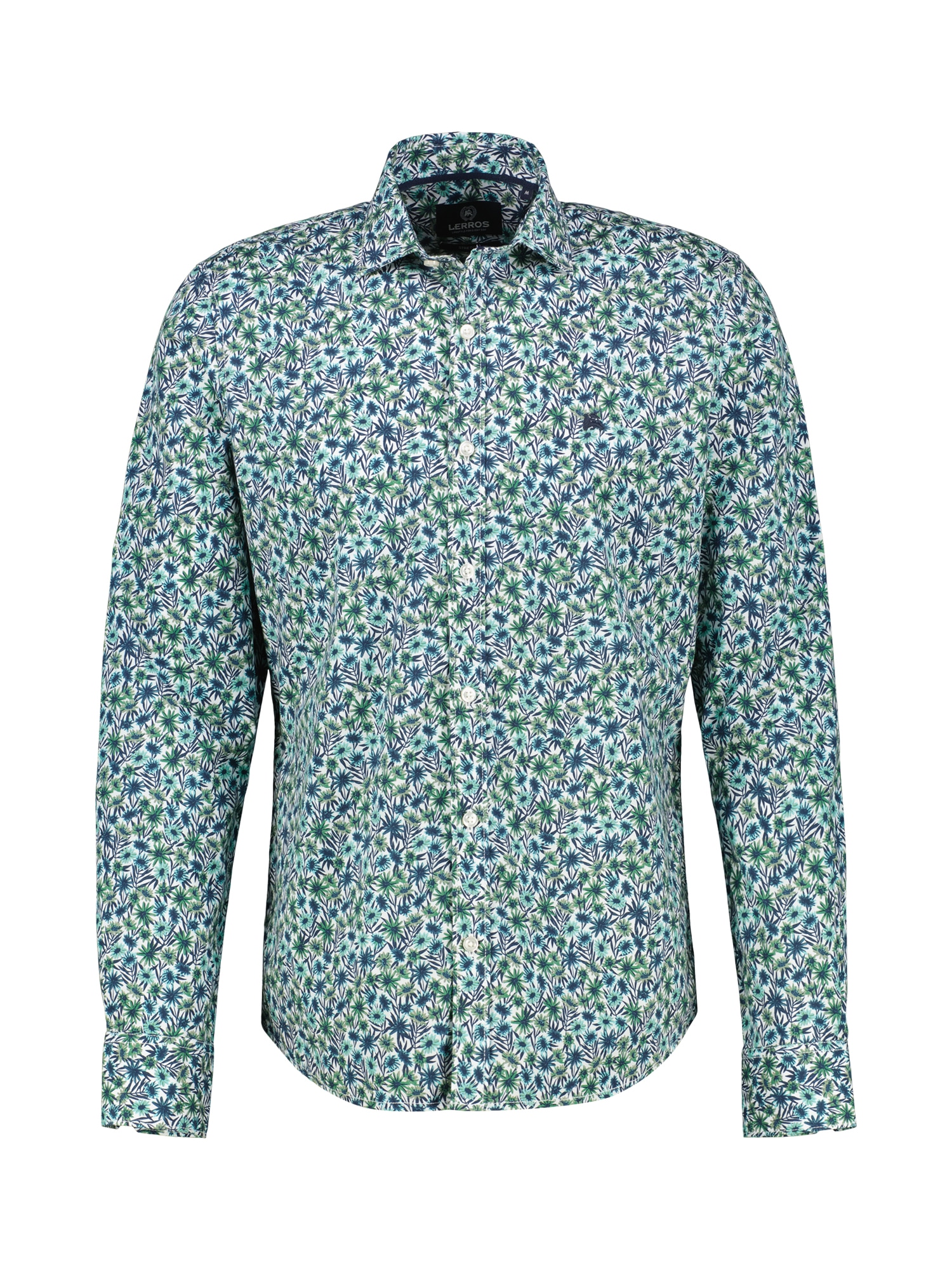 LERROS Langarmhemd »LERROS Langarmhemd, floral bedruckt« von Lerros