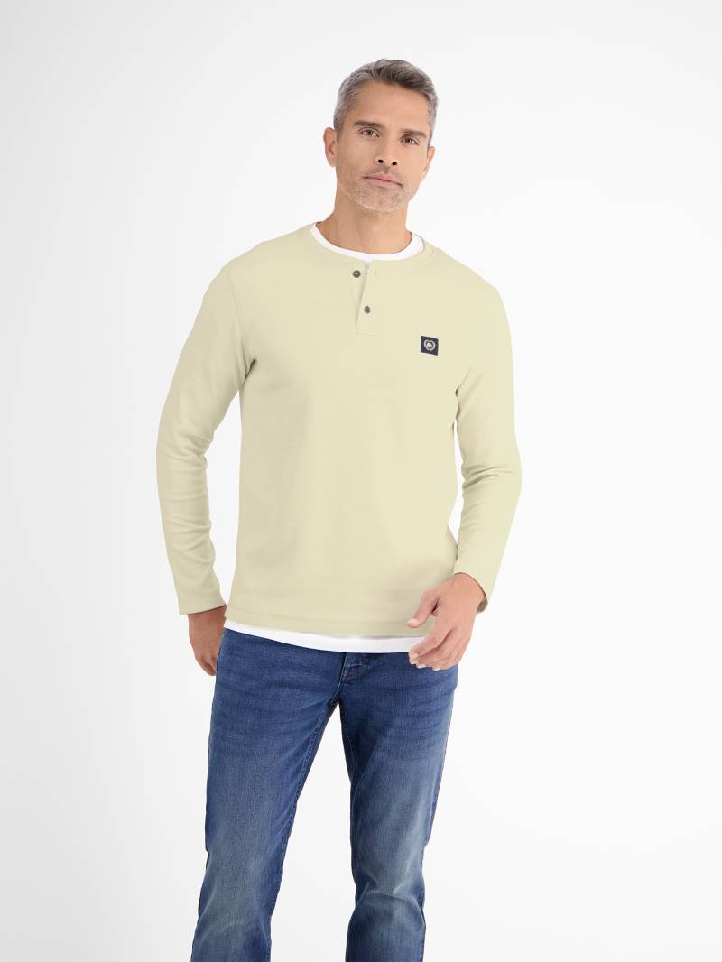 LERROS Langarmshirt, mit Serafino Ausschnitt von Lerros