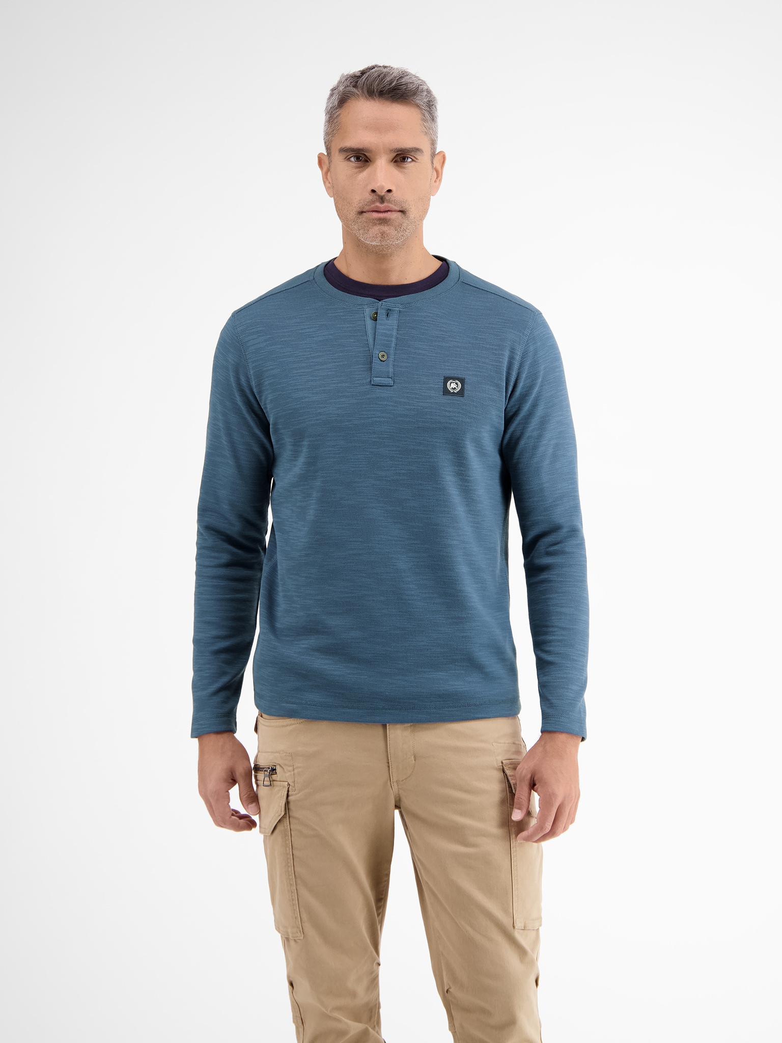 LERROS Langarmshirt, mit Serafino Ausschnitt LERROS Langarmshirt, mit Serafino Ausschnitt von Lerros