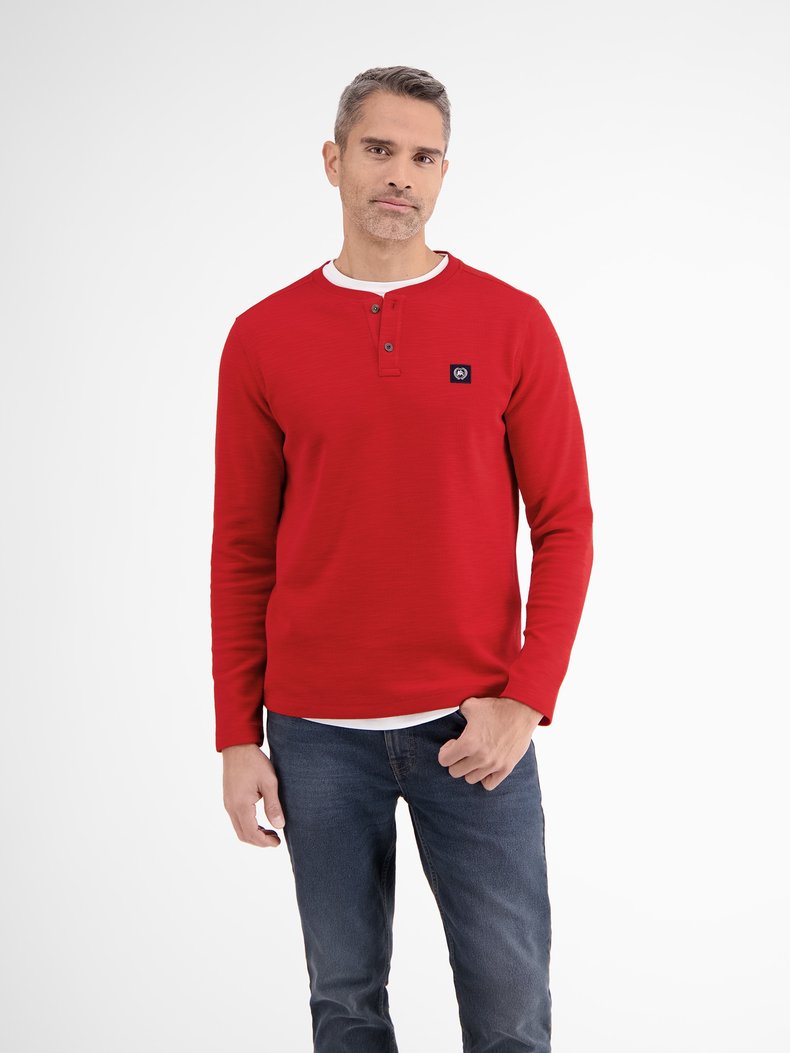 LERROS Langarmshirt, mit Serafino Ausschnitt LERROS Langarmshirt, mit Serafino Ausschnitt von Lerros