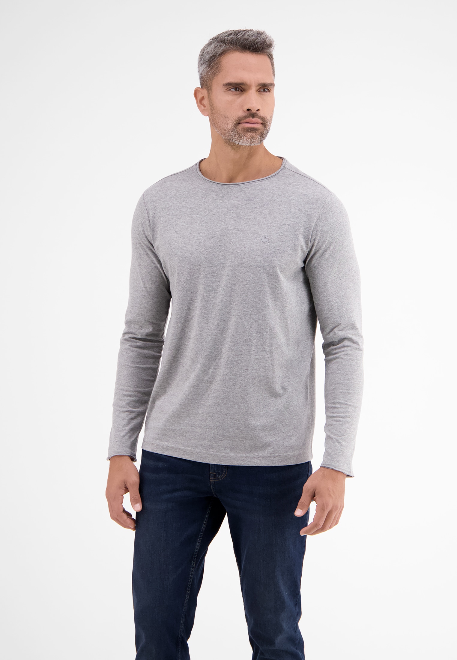 LERROS Longsleeve »LERROS Lässiges Longsleeve mit O-Neck« von Lerros