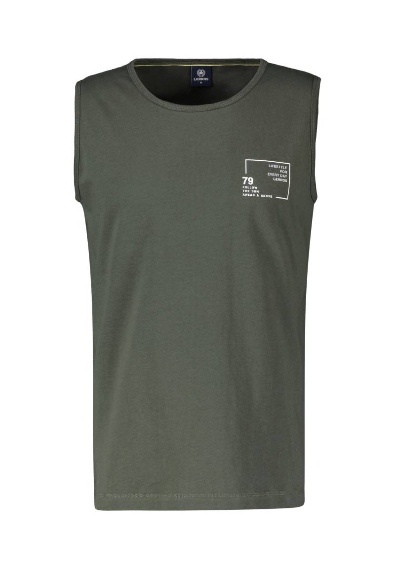 LERROS Muskelshirt »LERROS Tanktop mit Brustprint« von Lerros